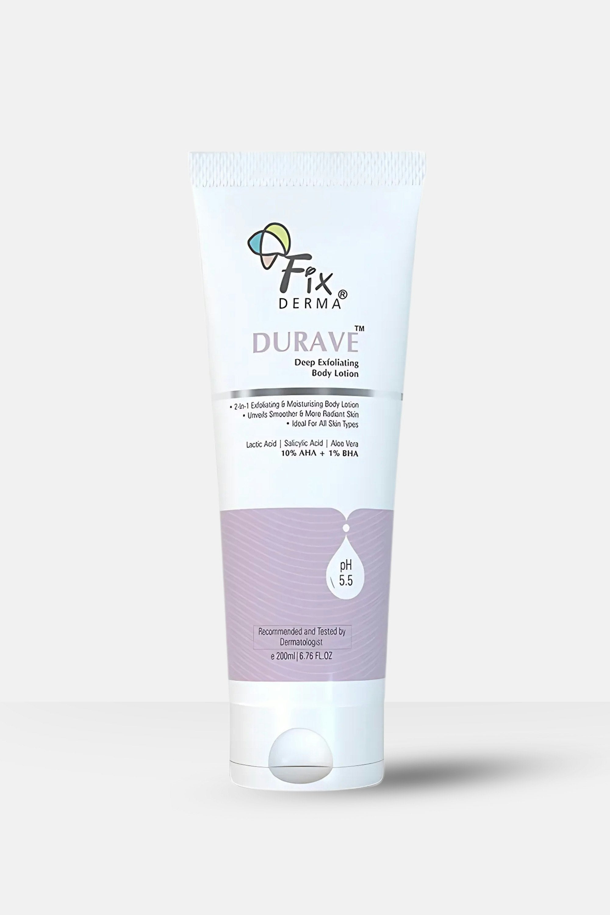 Durave Deep Exfoliating Body Lotion