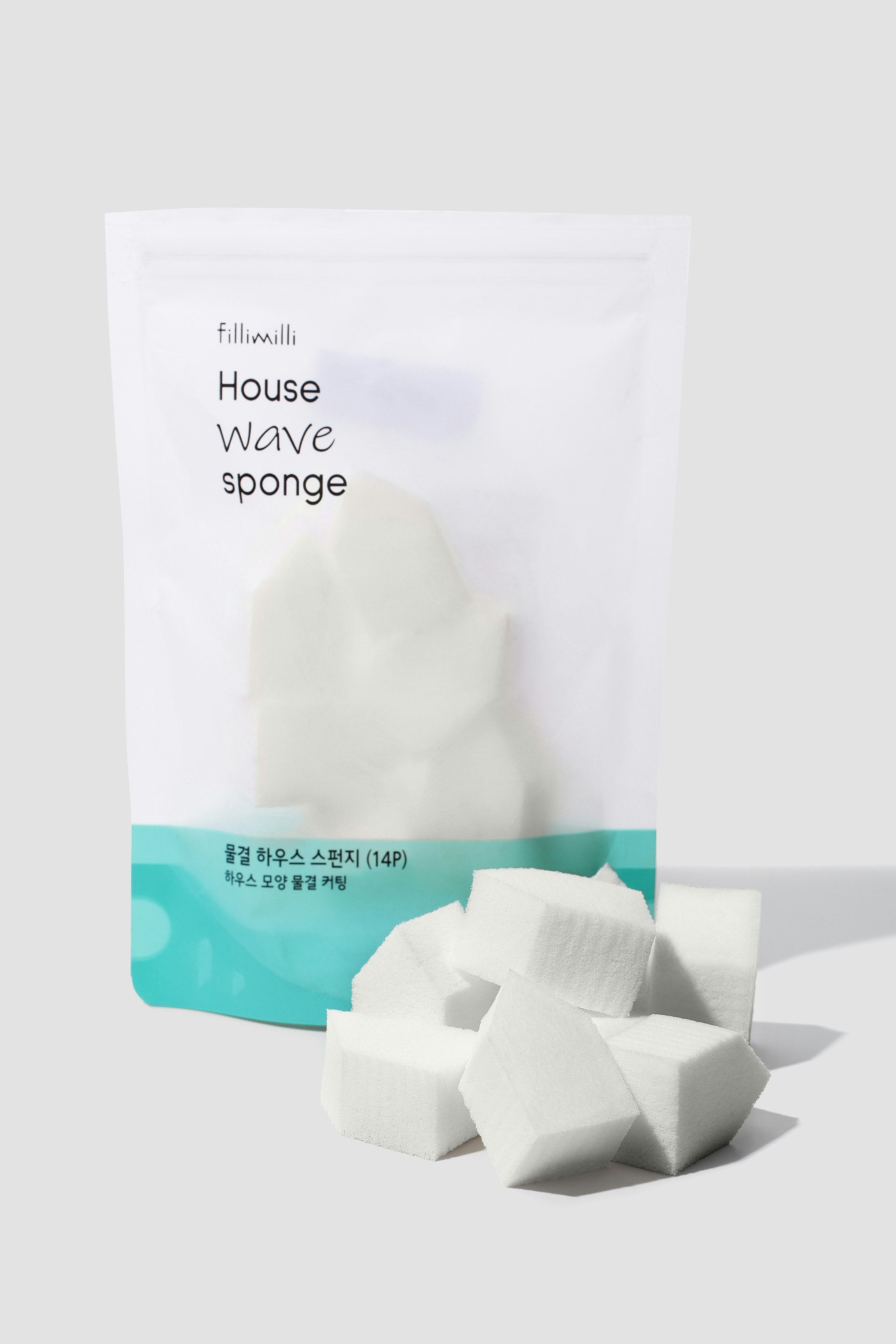 House Wave Sponge, 14 Pieces