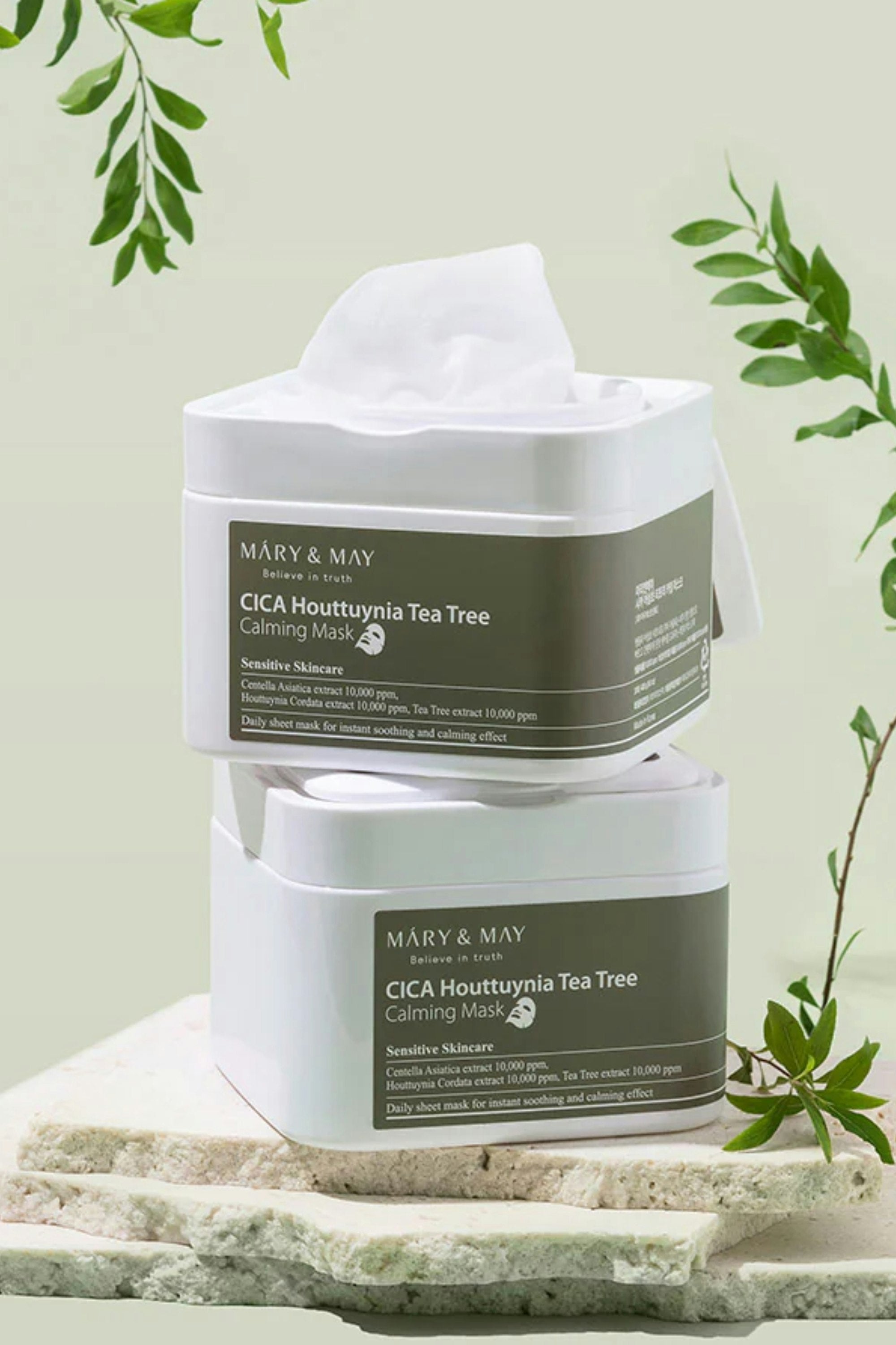 CICA Houttuynia Tea Tree Calming Mask