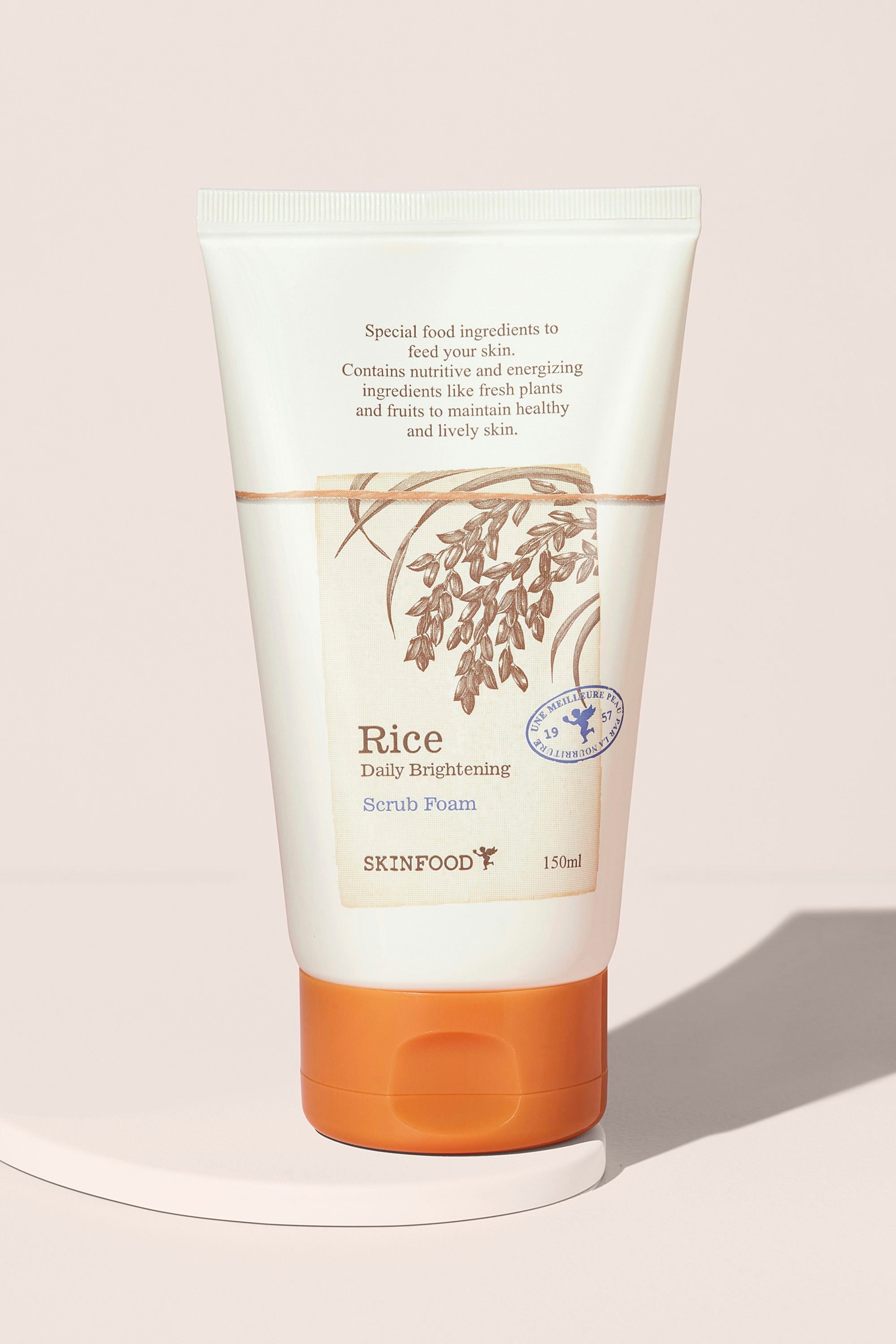 Rice Daily Brightening Scrub Foam