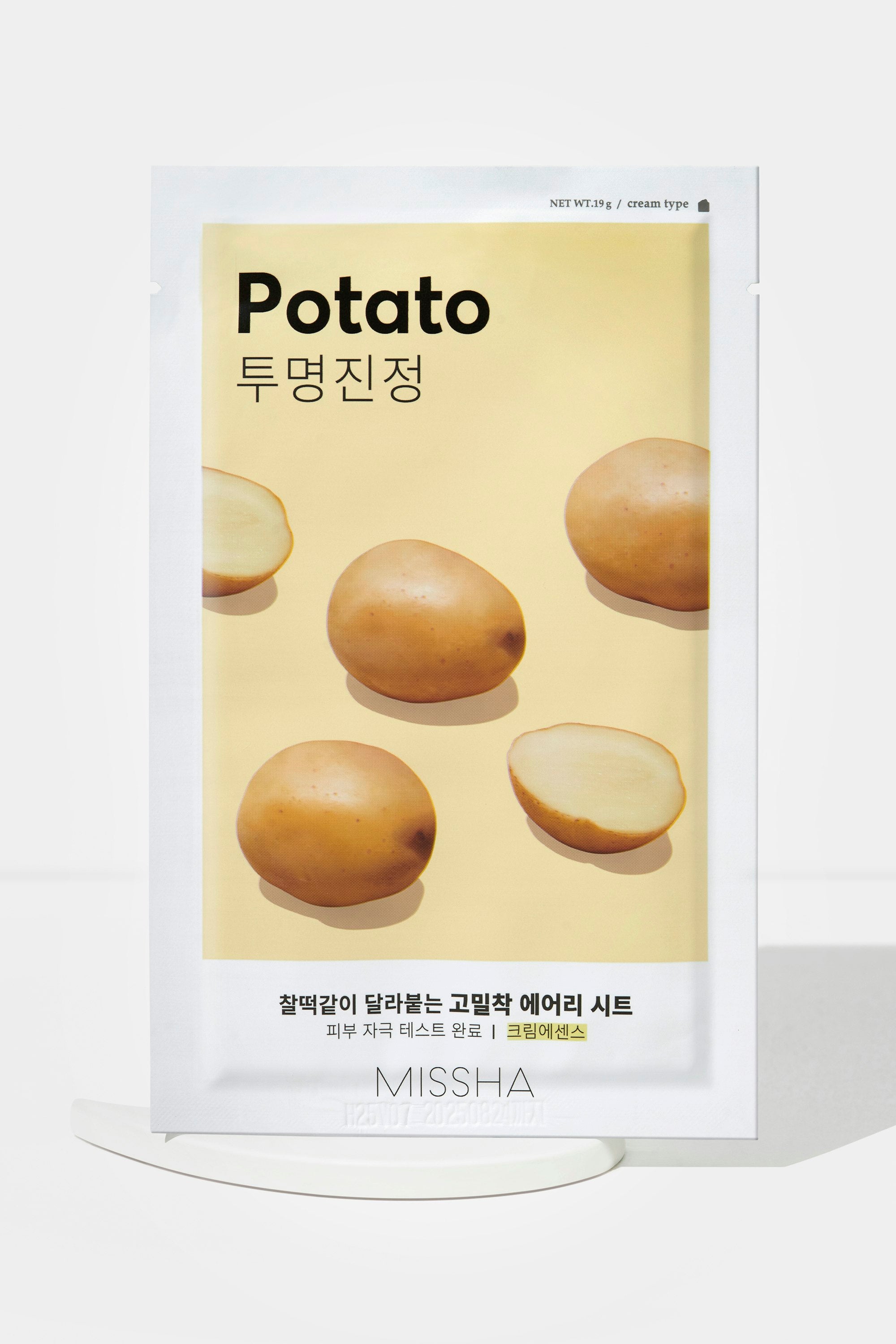 Airy Fit Sheet Mask - Potato