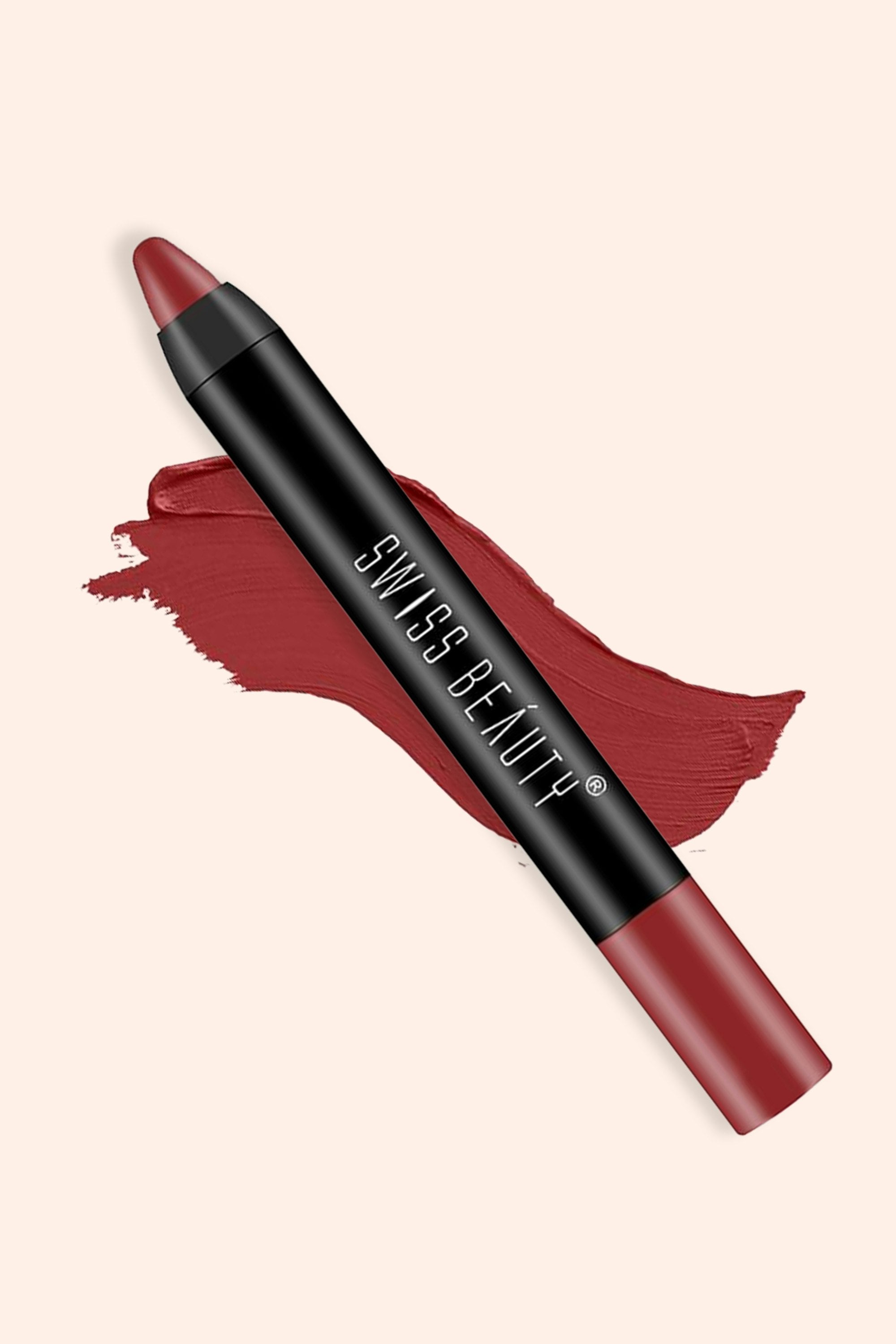 Matte Long Lasting Stay On Lip Crayon Lipstick