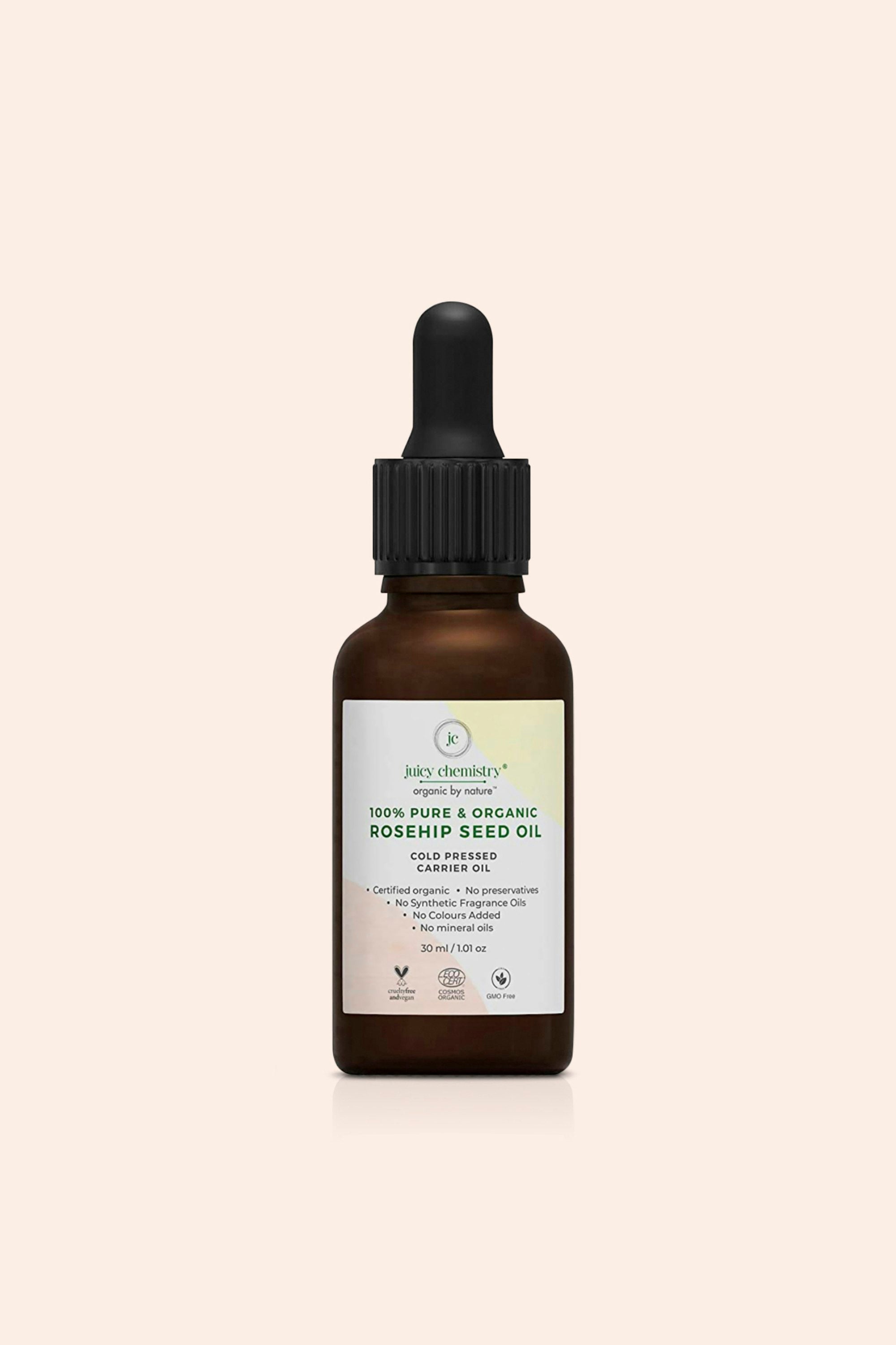 Certified Organic Rosehip Oil