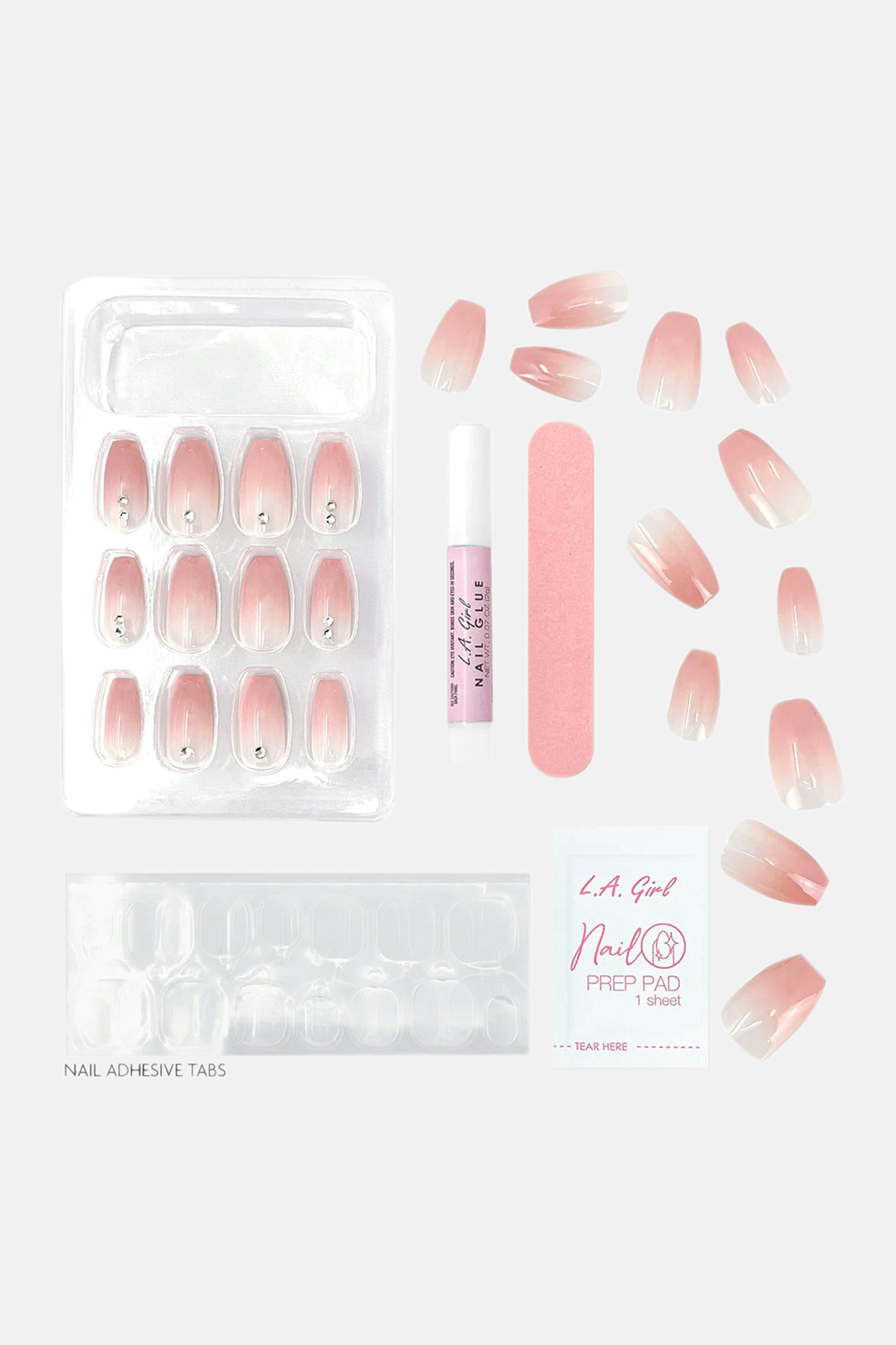 Luxe Shine Nail Fave Artificial Nail Tips, Into You