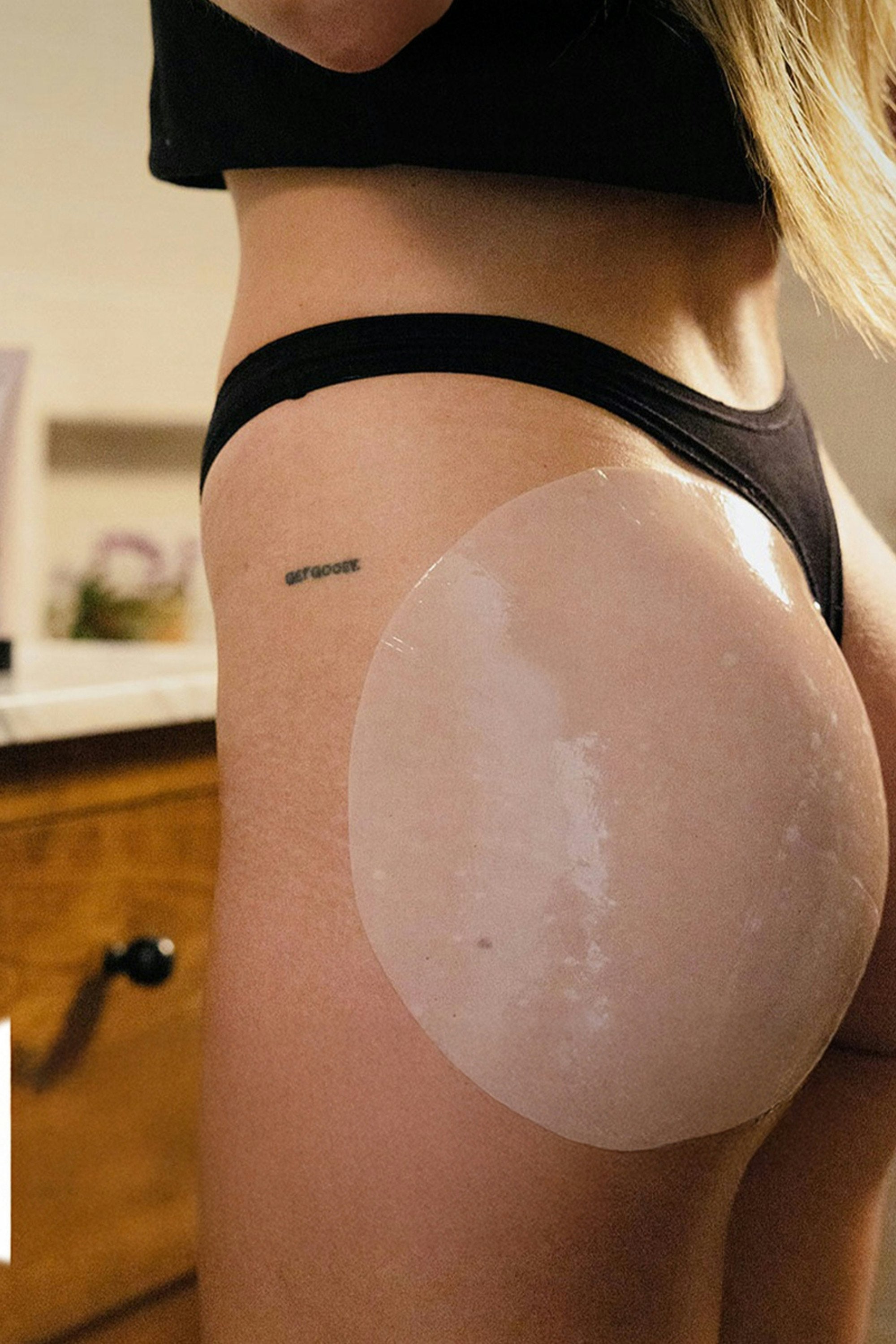 Heart Shaped Moisturizing Hip Mask