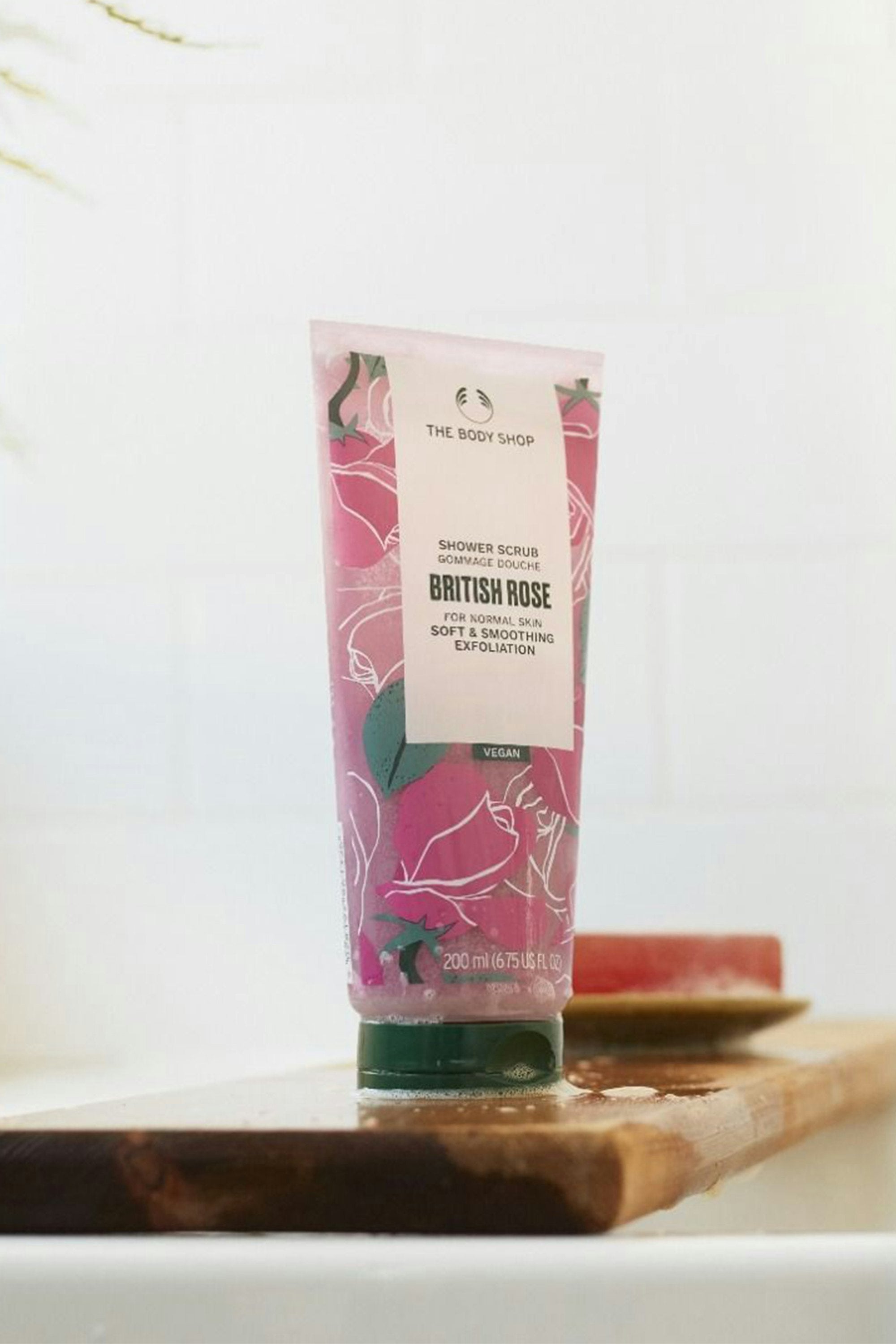 British Rose Exfoliating Body Scrub