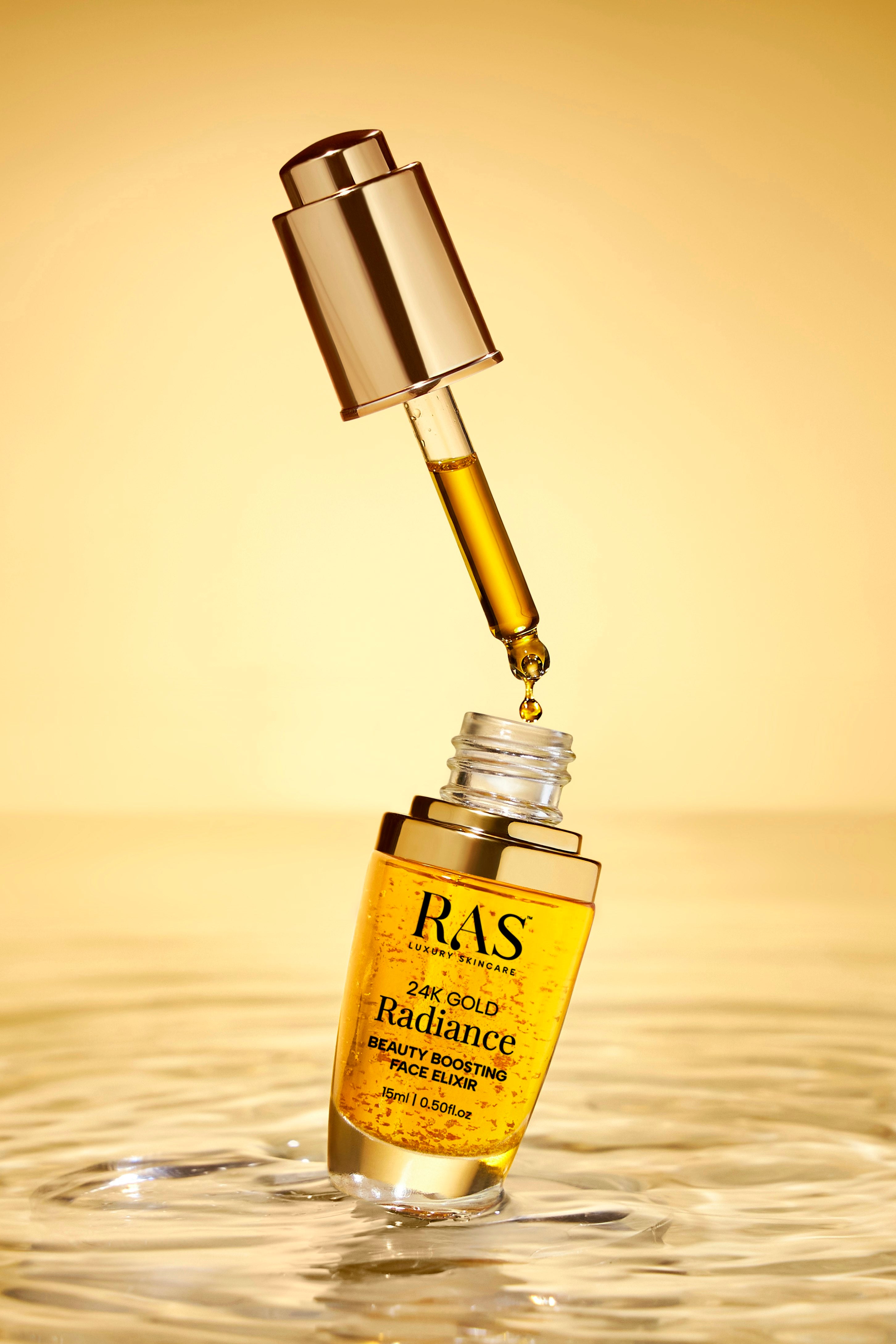 24K Gold Radiance Beauty Boosting Face Elixir