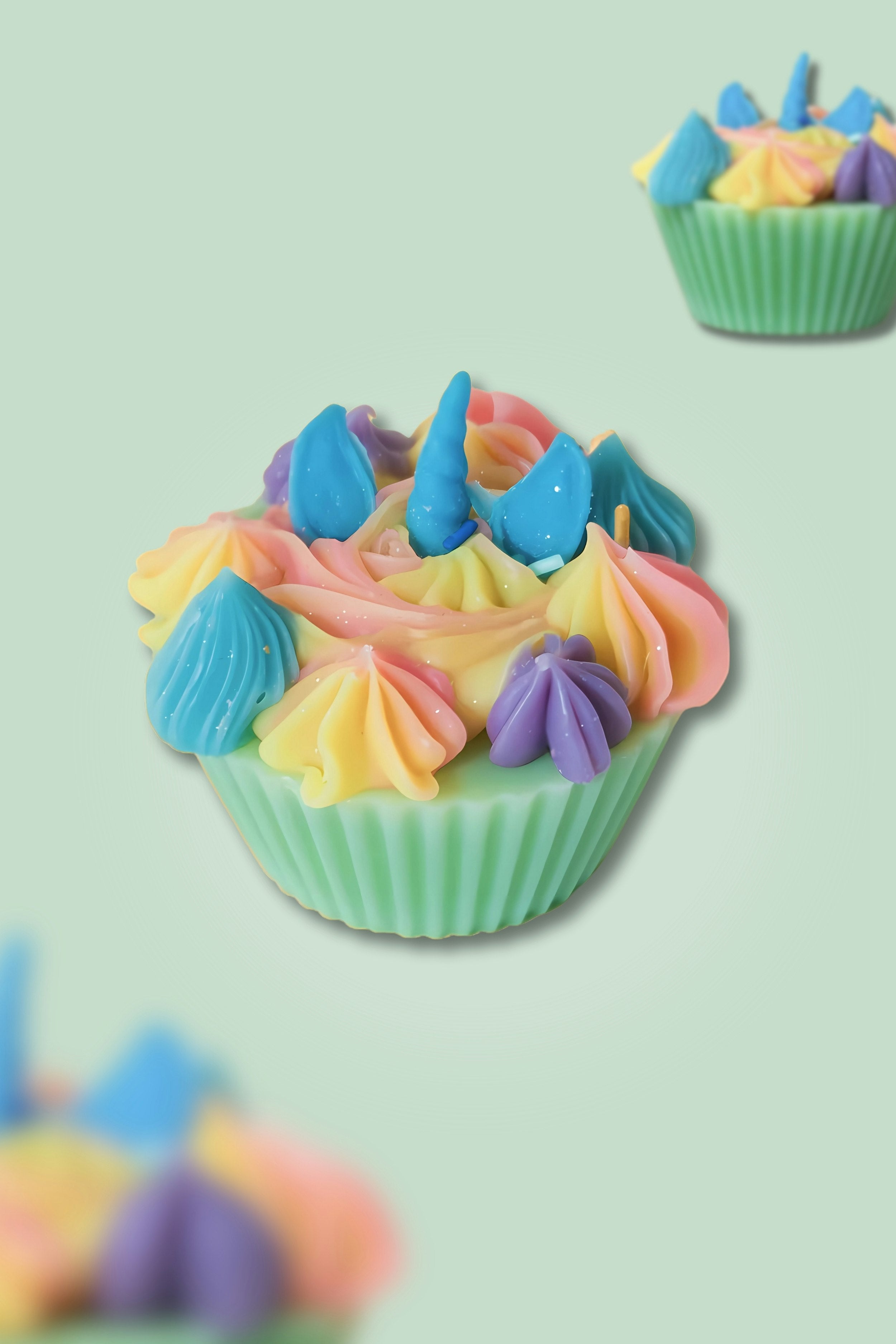 Rainbow Unicorn Cupcake Soap