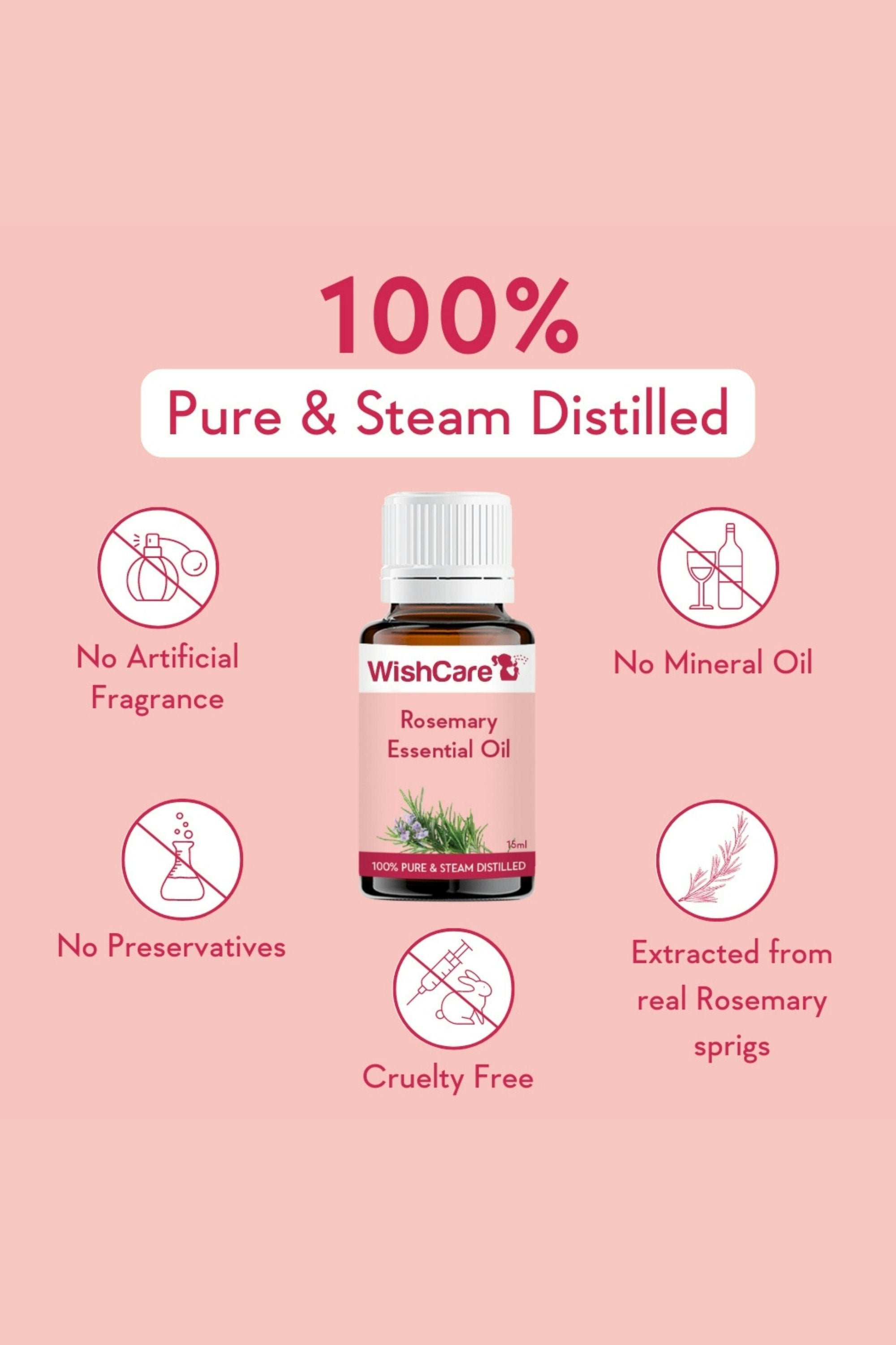 100% Pure Rosemary Essential Oil