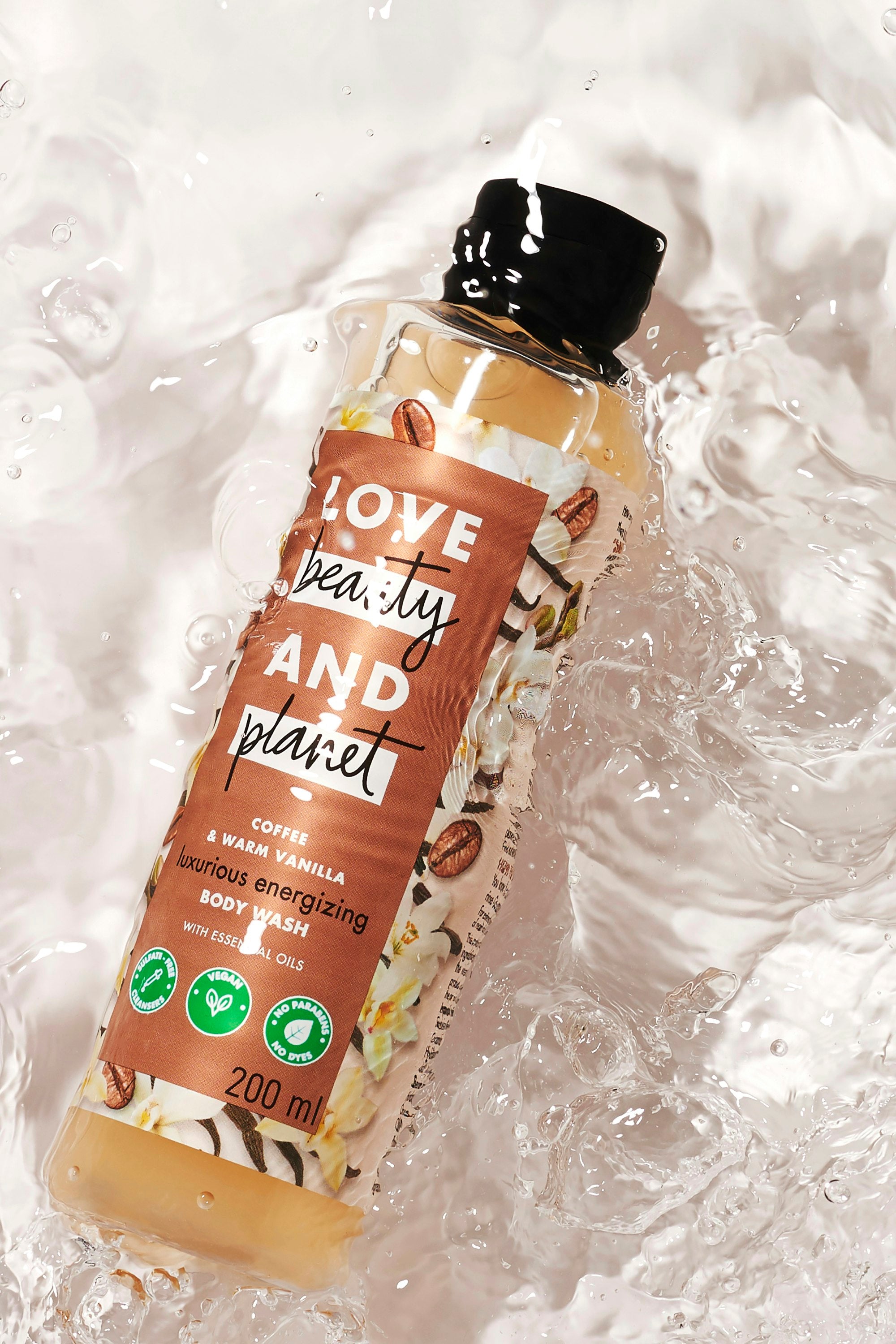 Coffee & Warm Vanilla Luxurious Energizing Body Wash