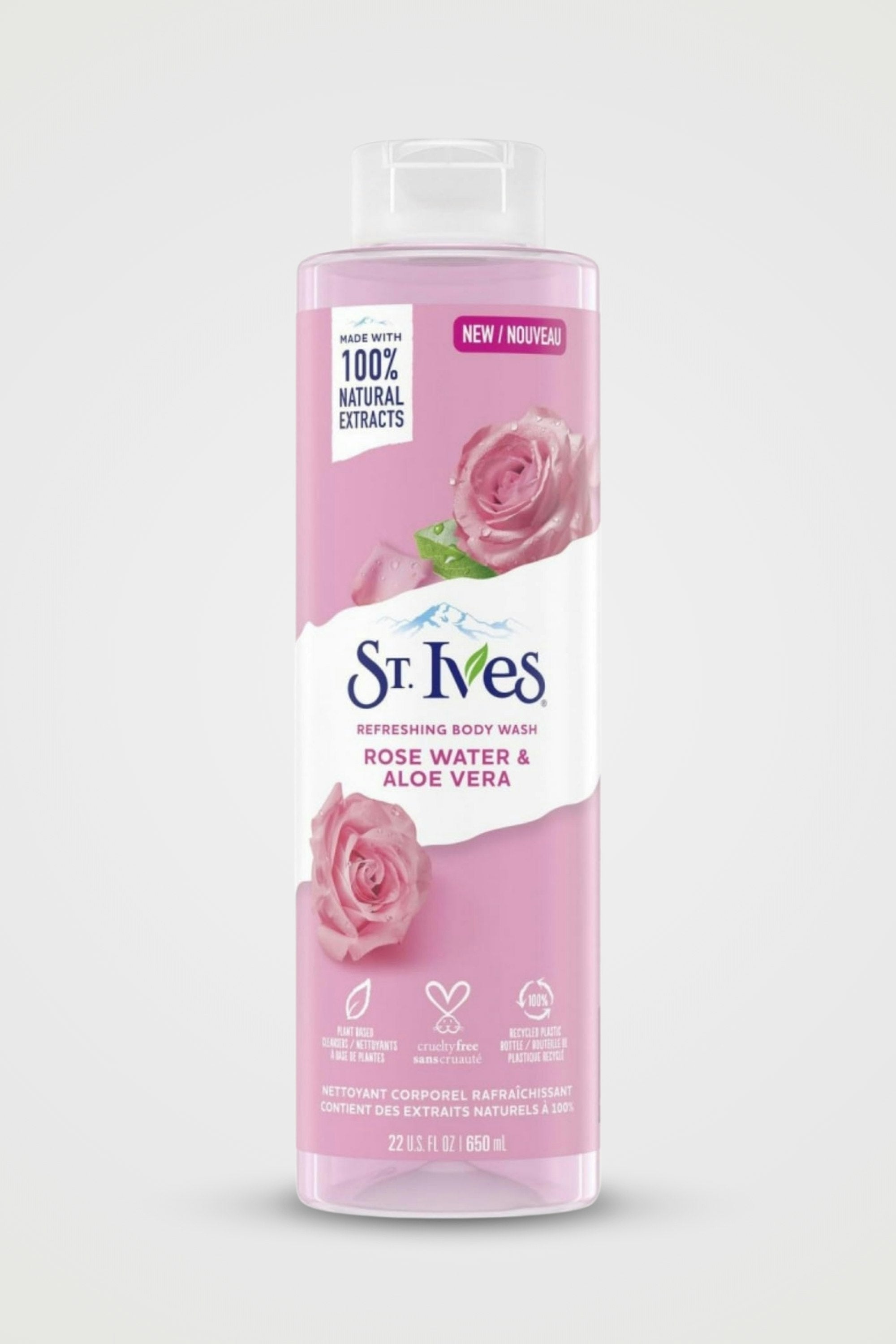 Body Wash Rose & Aloe Vera