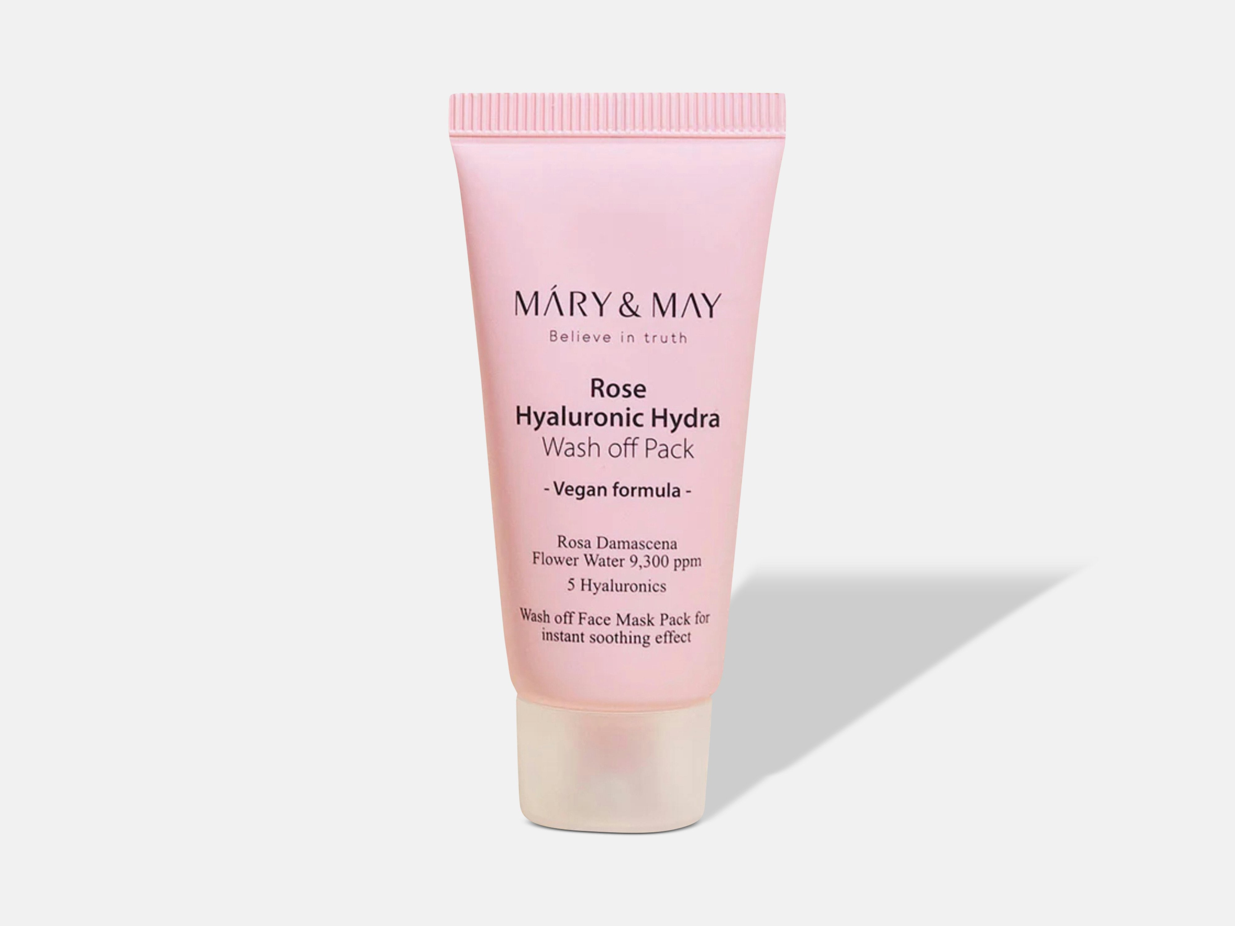 Rose Hyaluronic Hydra Wash off Pack