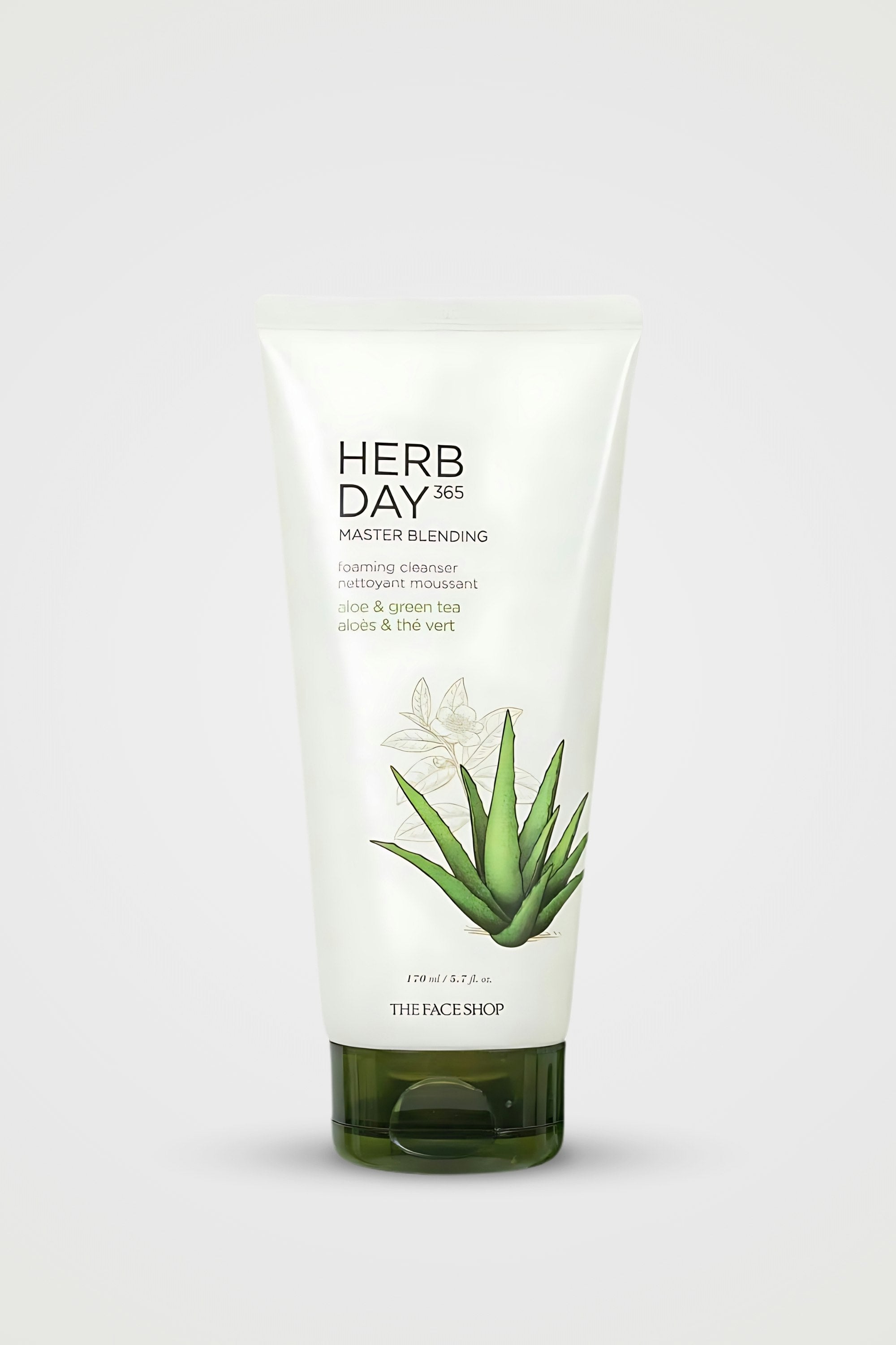 Herb Day 365 Foaming Cleanser - Aloe & Green Tea