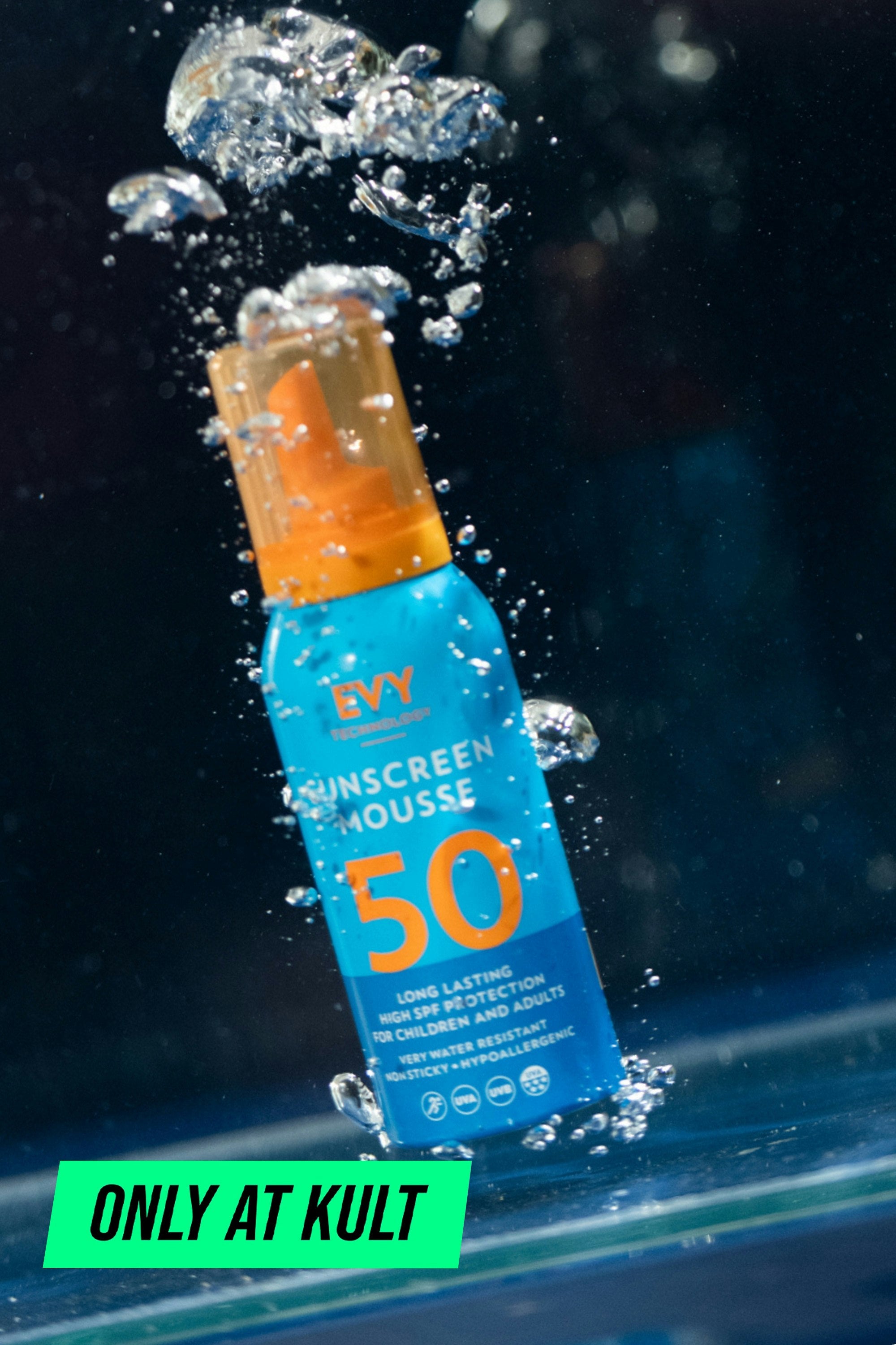 Sunscreen Mousse SPF 50 for Face & Body