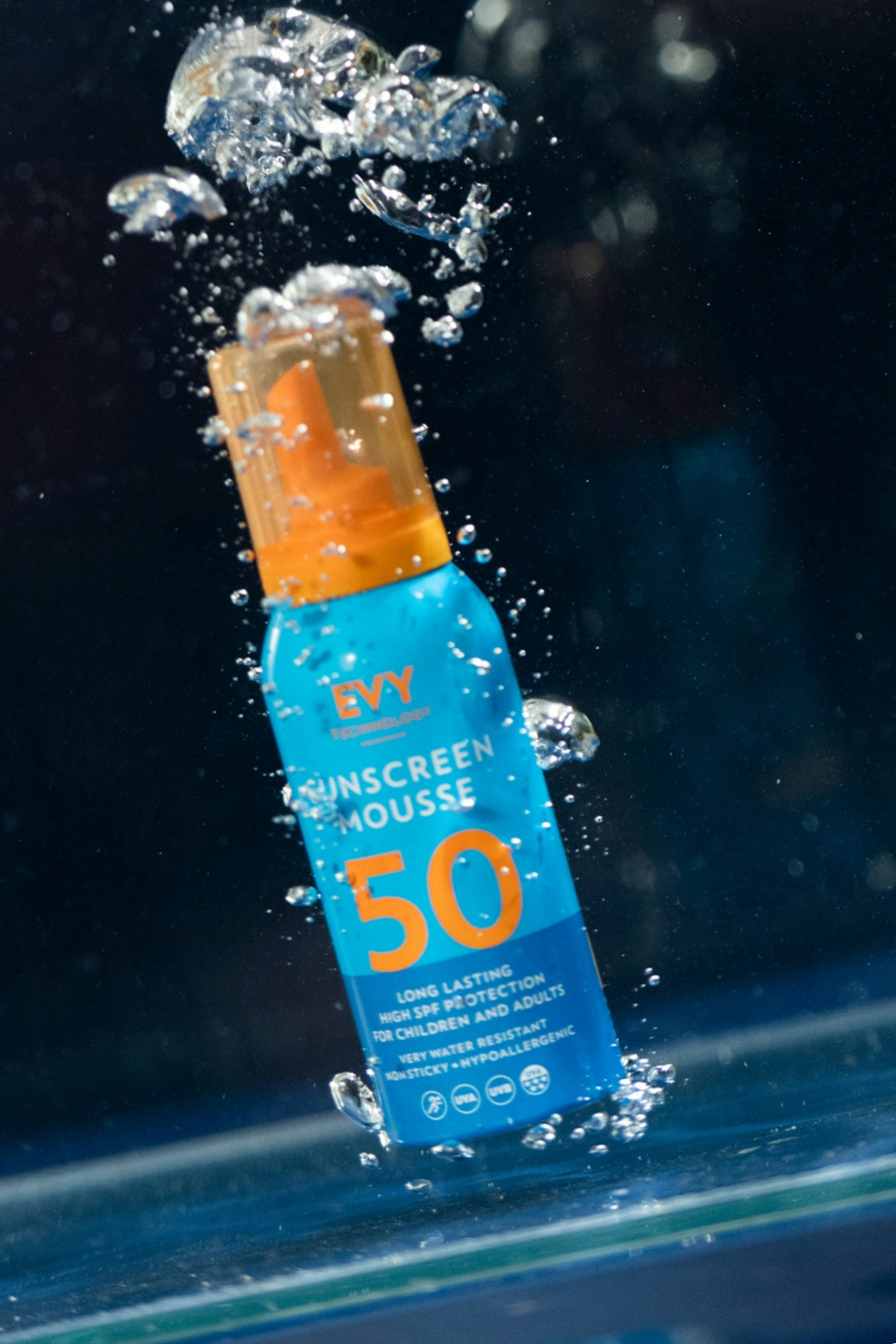 Sunscreen Mousse SPF 50 for Face & Body
