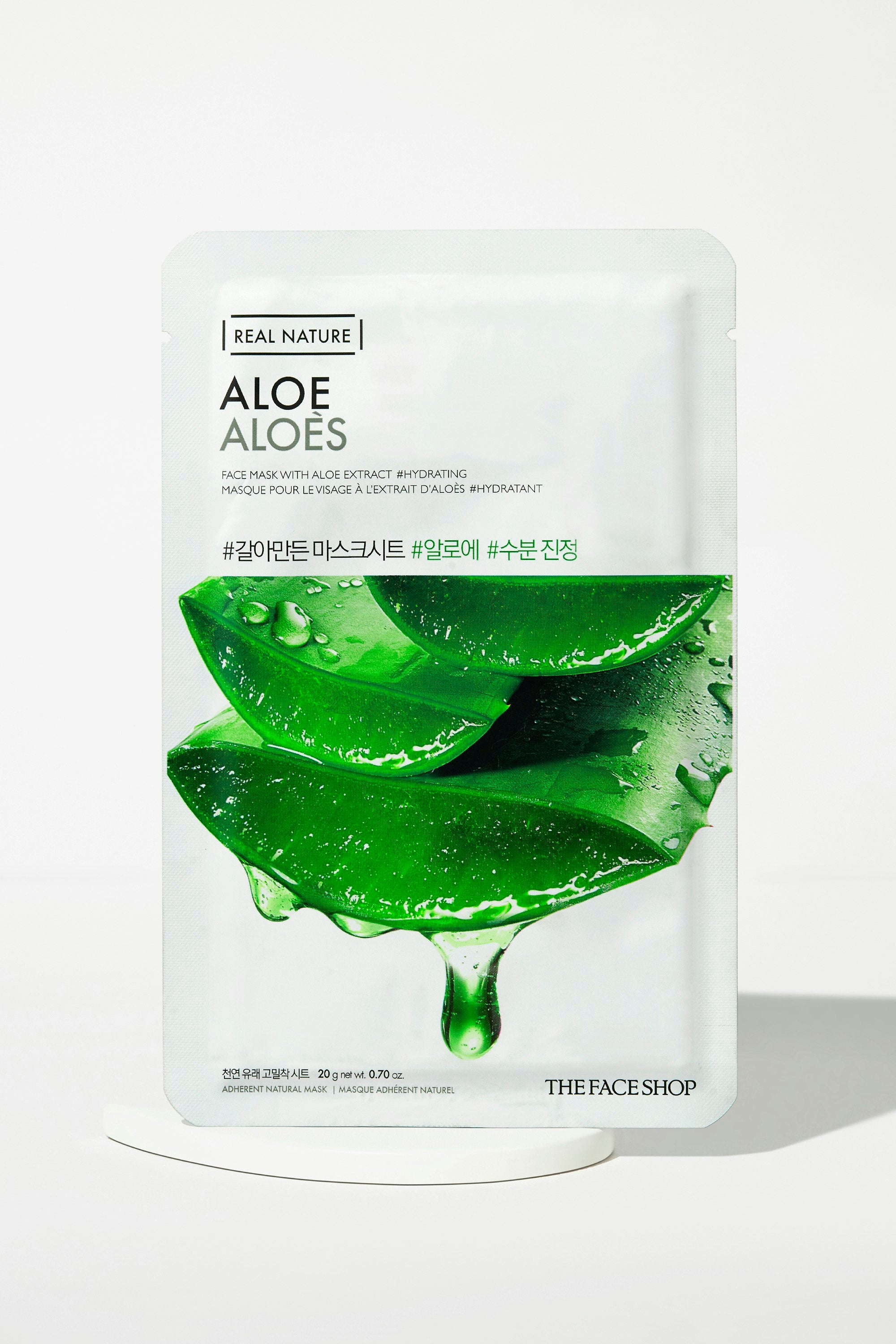Real Nature Aloe Face Mask