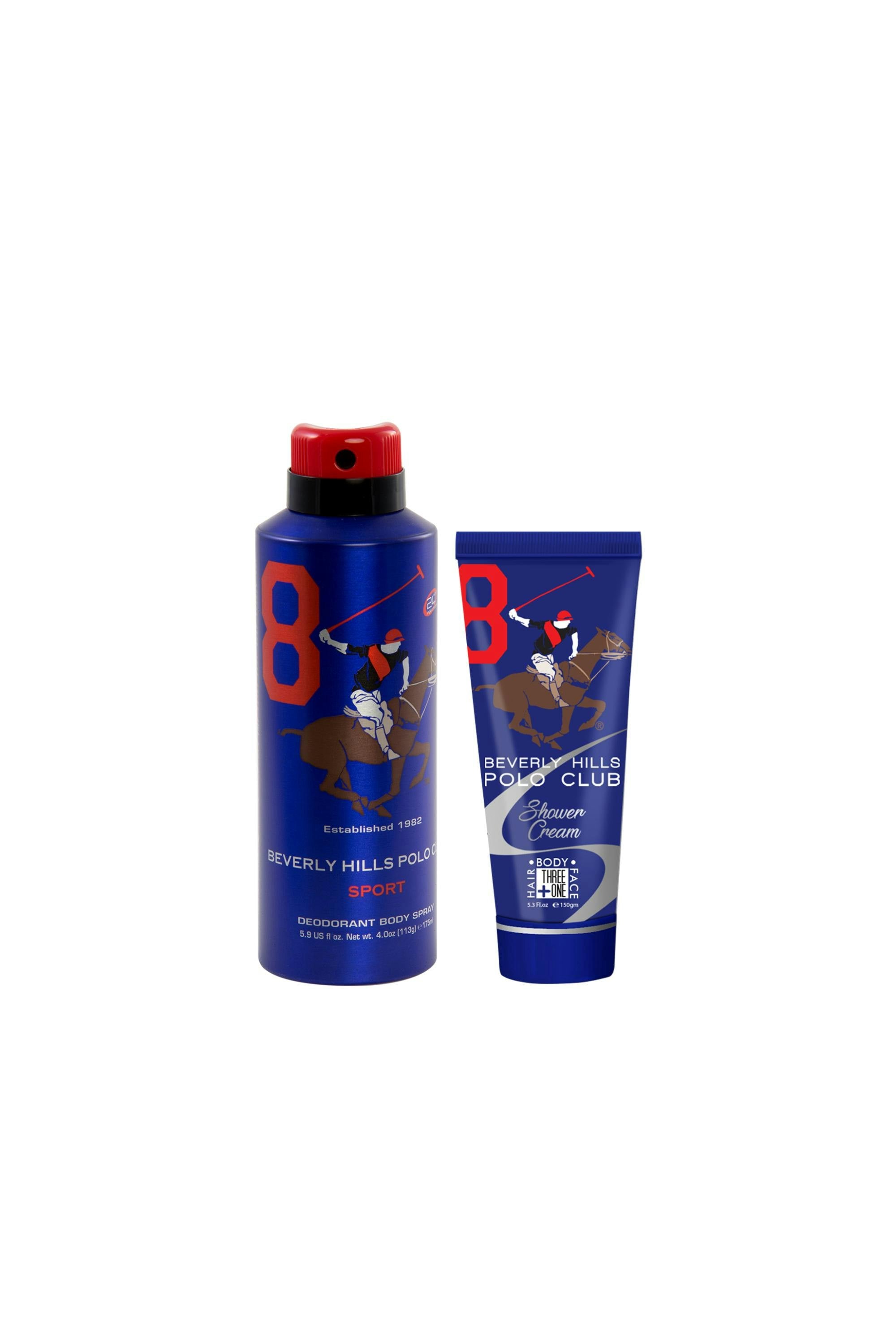 Gift Set No.8 For Mens Sports Deo 175 mL + Shower Cream 150 mL