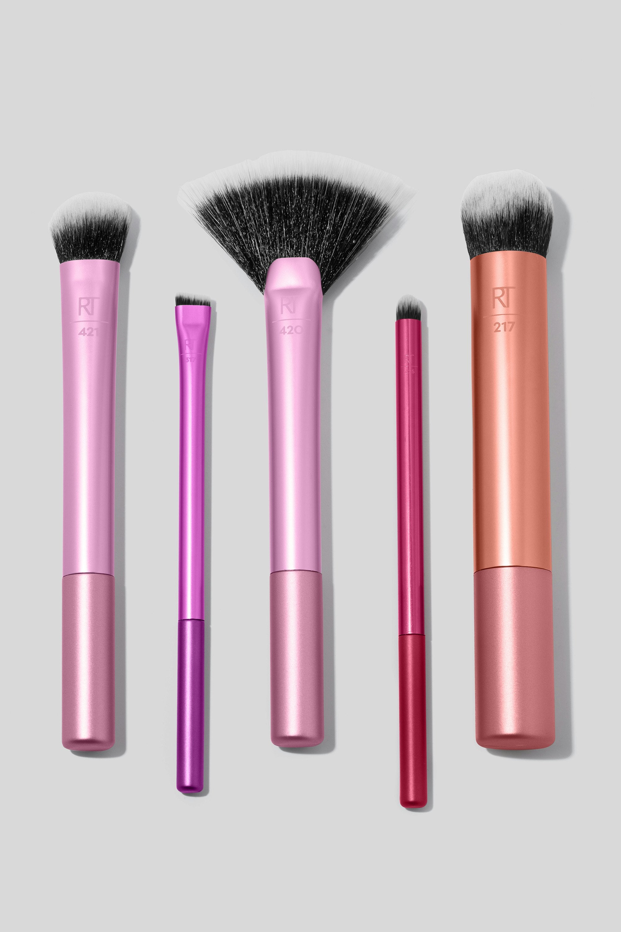 Artist Essentials Makeup Brush Set, 5 Pieces