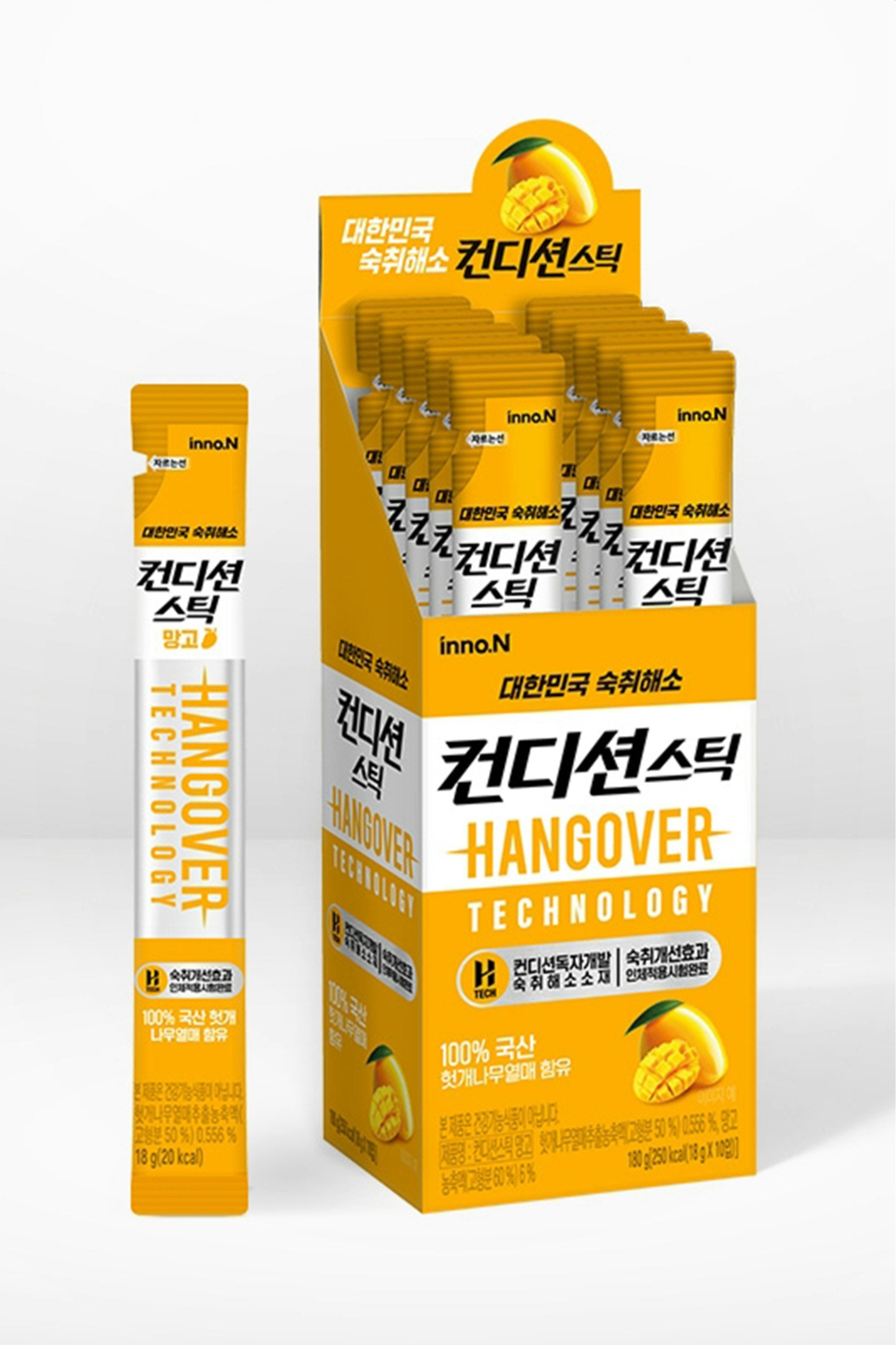 Hangover Relief Stick - Mango, 10 pieces