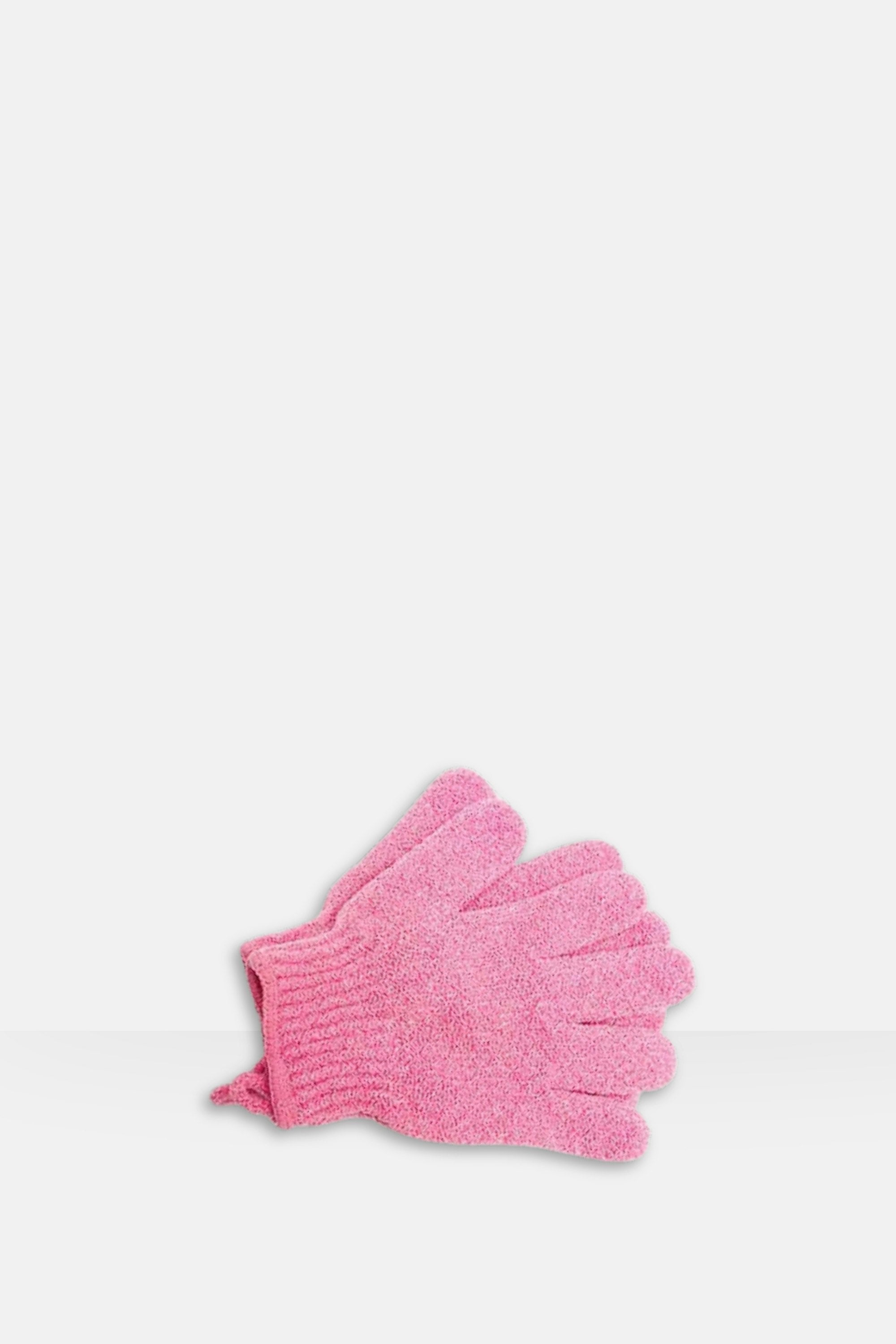 Bath Gloves, Pink