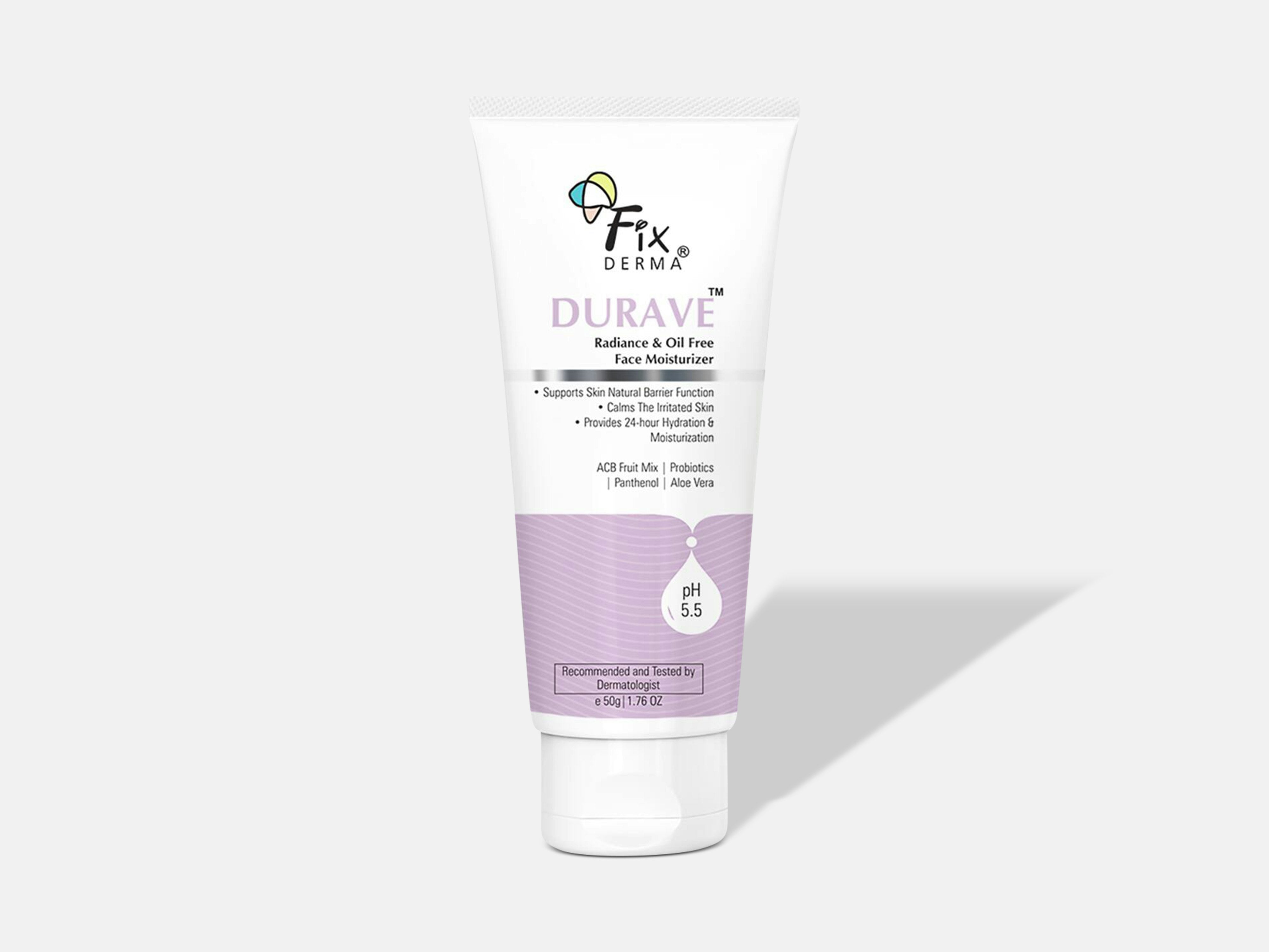 Durave Radiance, Oil Free & Brightening Face Moisturizer