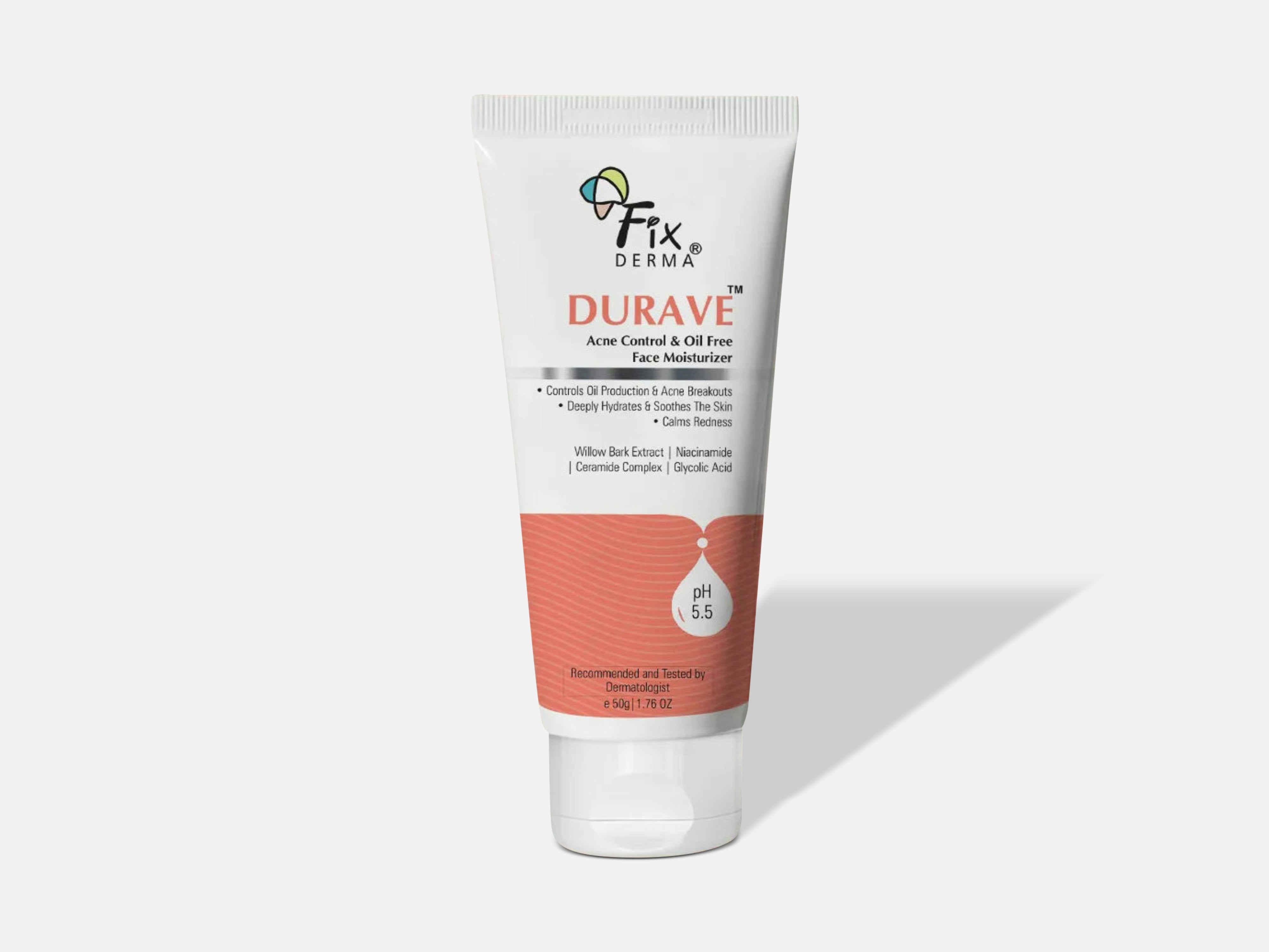 Durave Acne Control & Oil Free Face Moisturizer