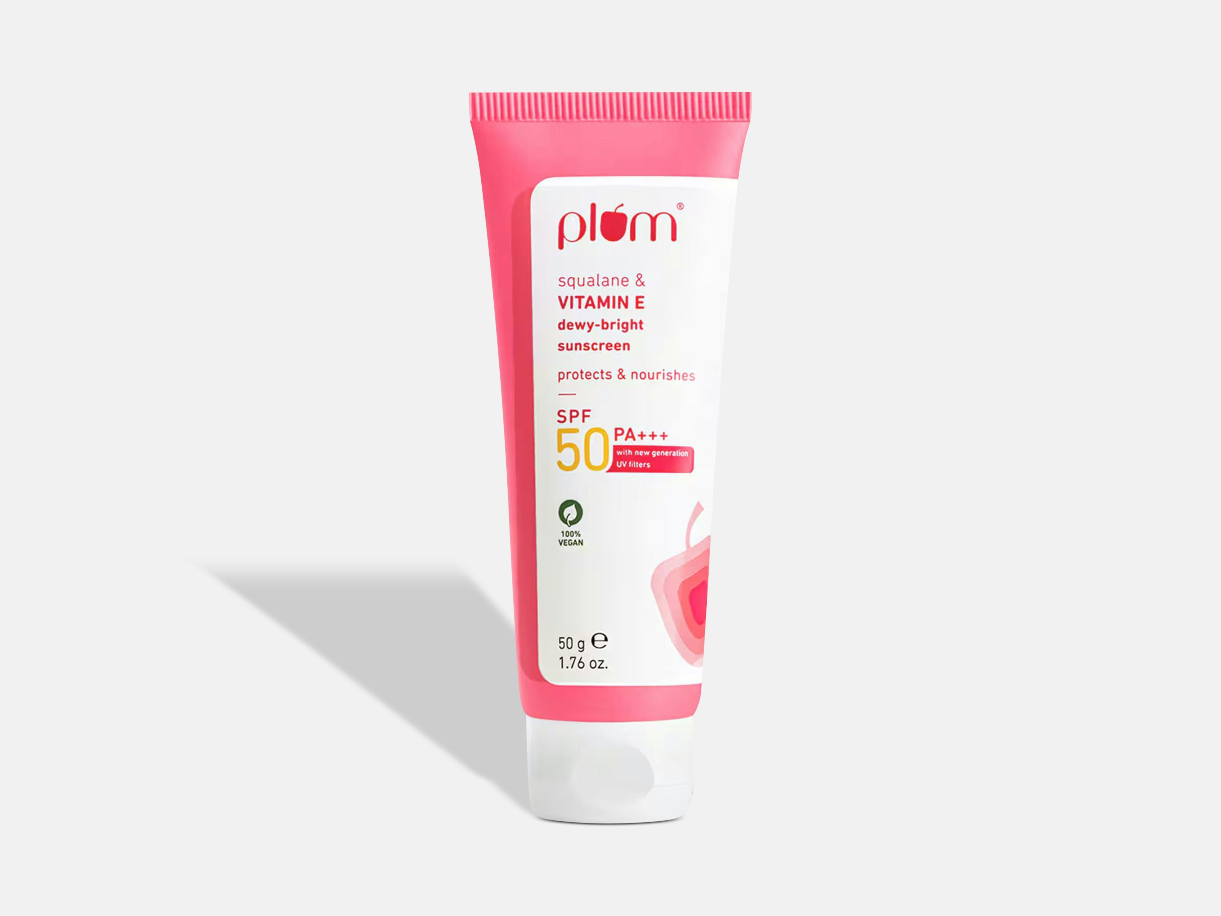 Squalane & Vitamin E SPF 50 PA+++ Dewy-Bright Sunscreen