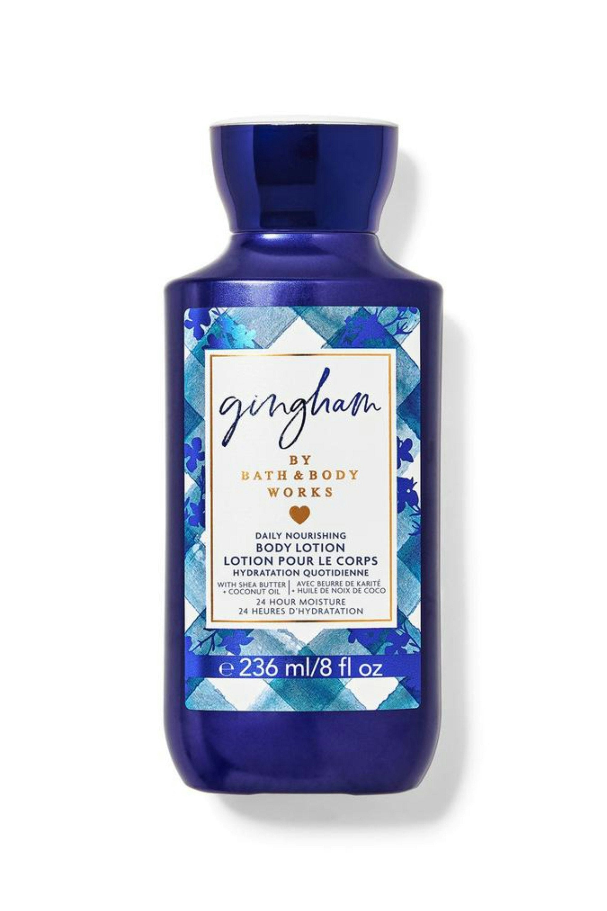 Gingham Blue Body Lotion