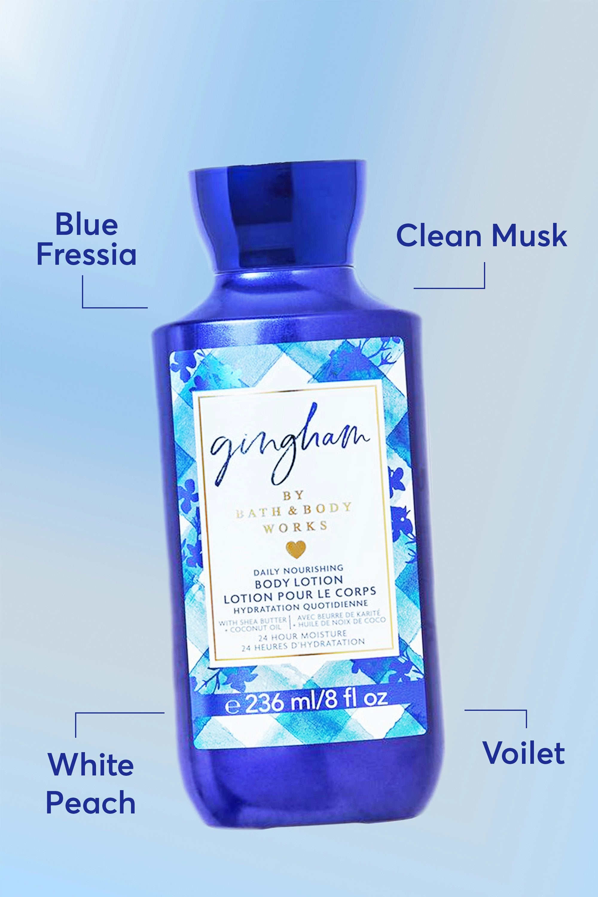 Gingham Blue Body Lotion