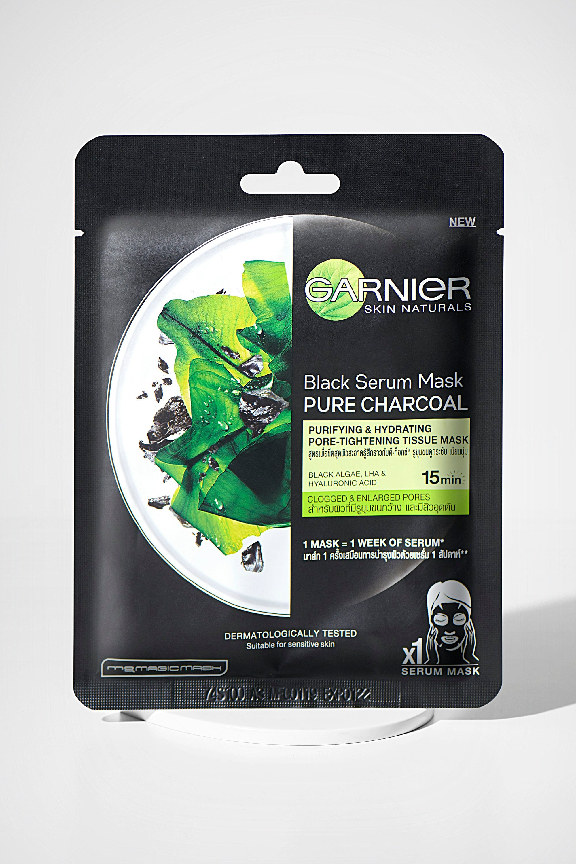 Black Serum Mask Pure Charcoal