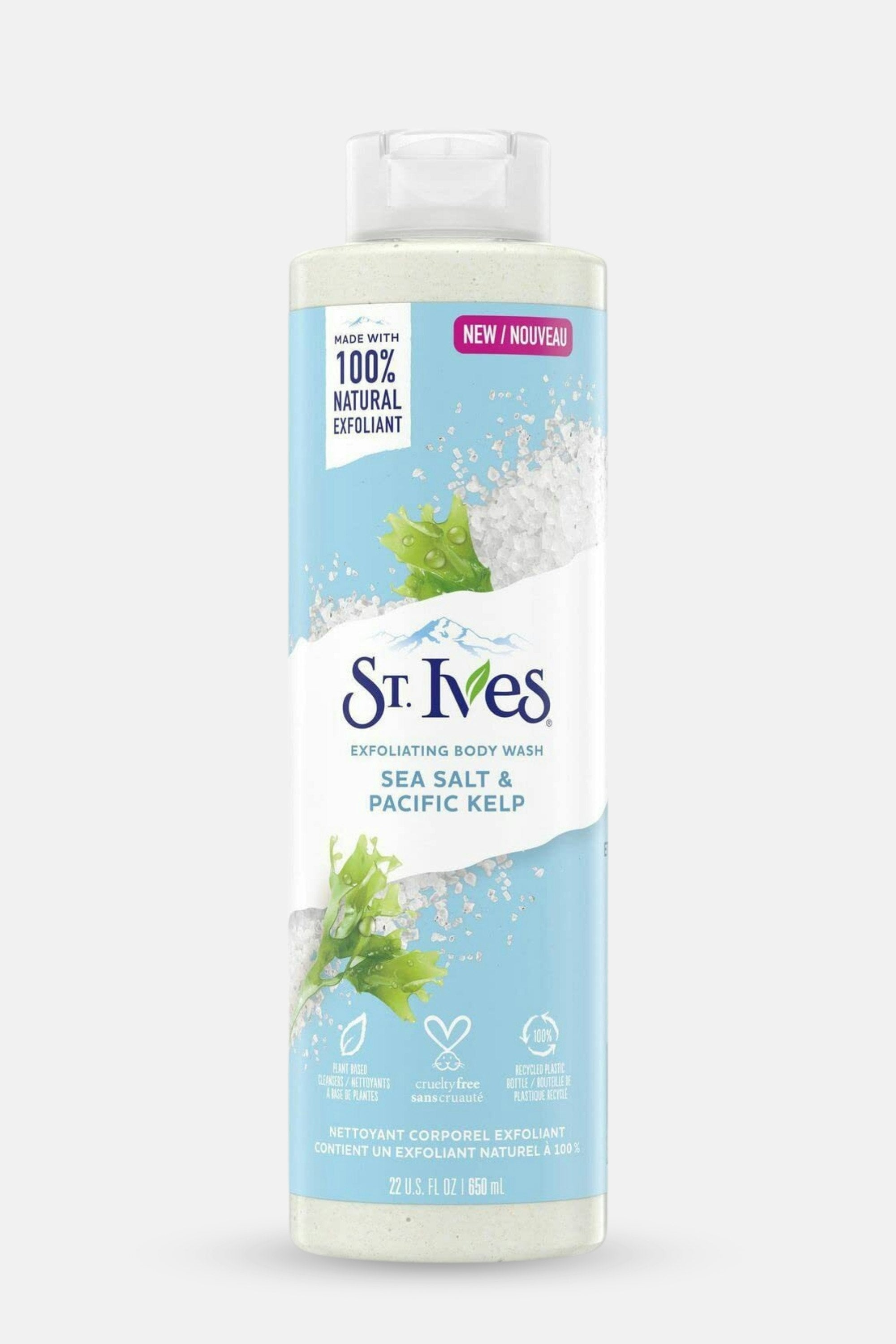 Exfoliating Body Wash - Sea Salt & Pacific Kelp