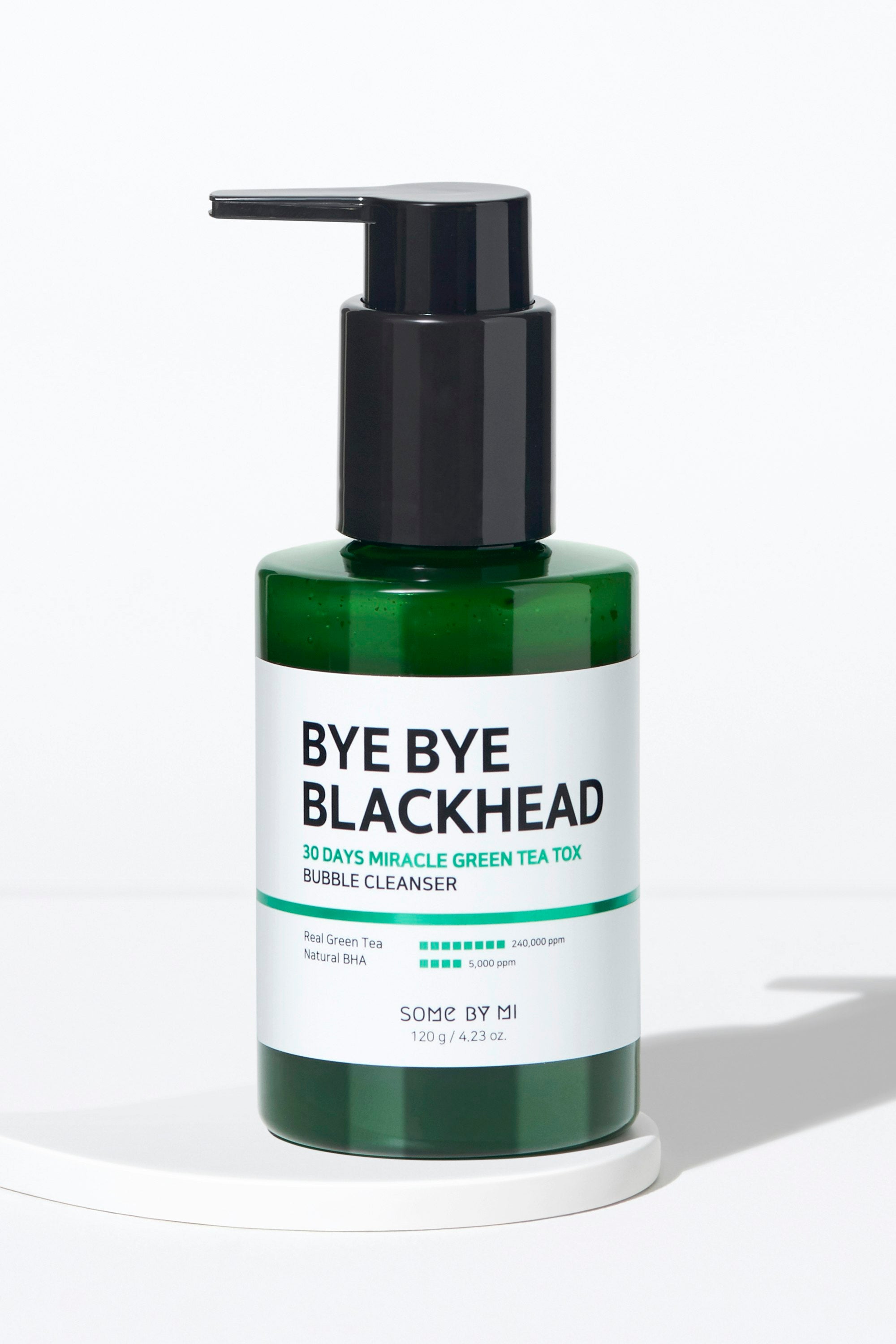 Bye Bye Blackhead 30 Days Miracle Green Tea Tox Bubble Cleanser