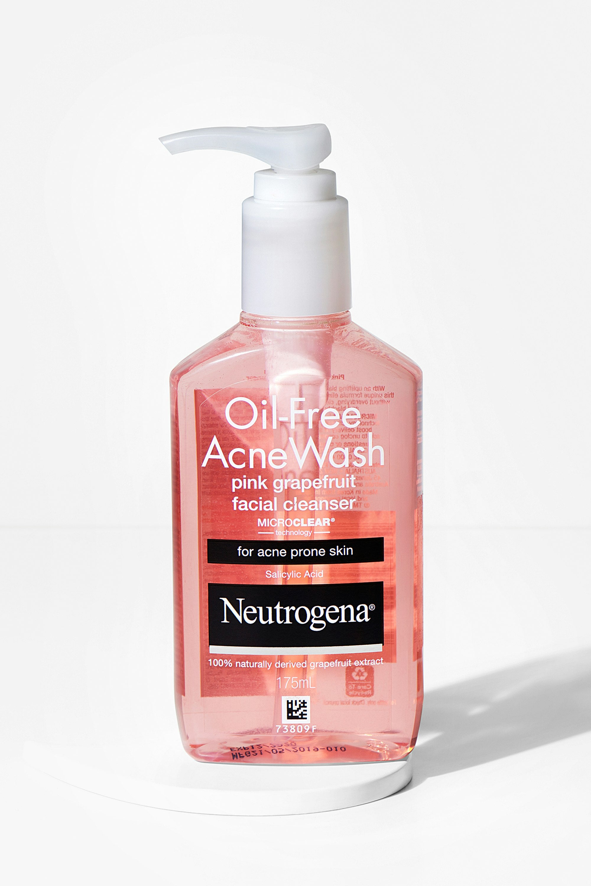 Oil-Free Acne Wash Pink Grapefruit Facial Cleanser