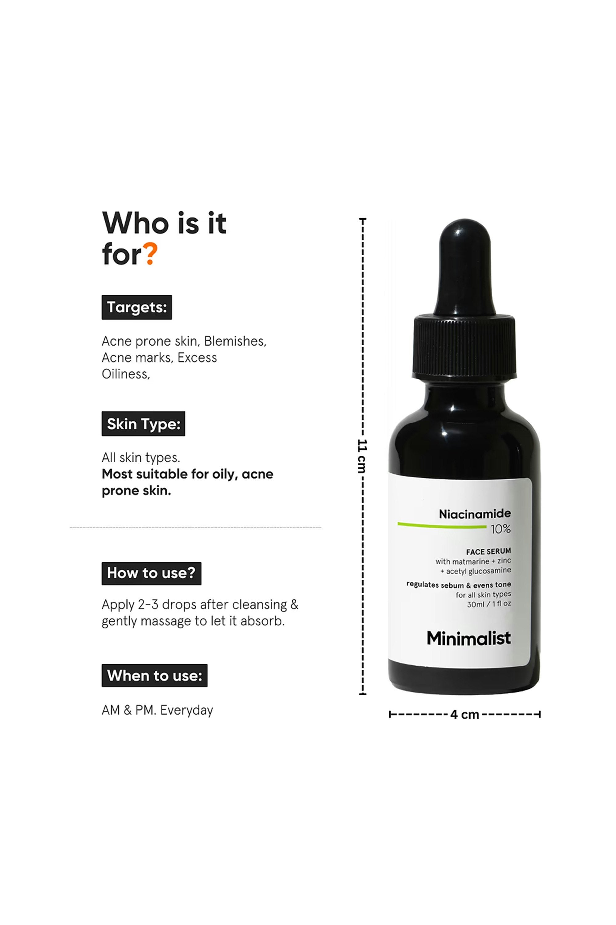 Niacinamide 10% Face Serum