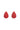 Mini Sponge Set Water Drop, Red