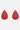 Mini Sponge Set Water Drop, Red
