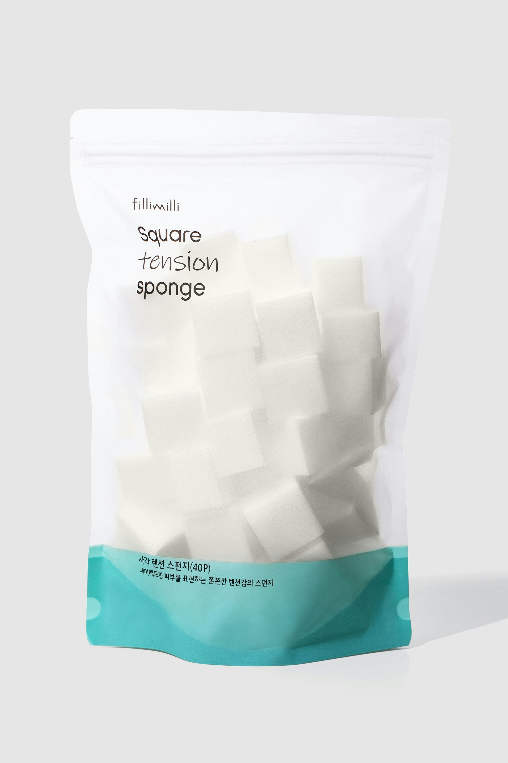 Square Tension Sponge Jumbo, 40 Pieces