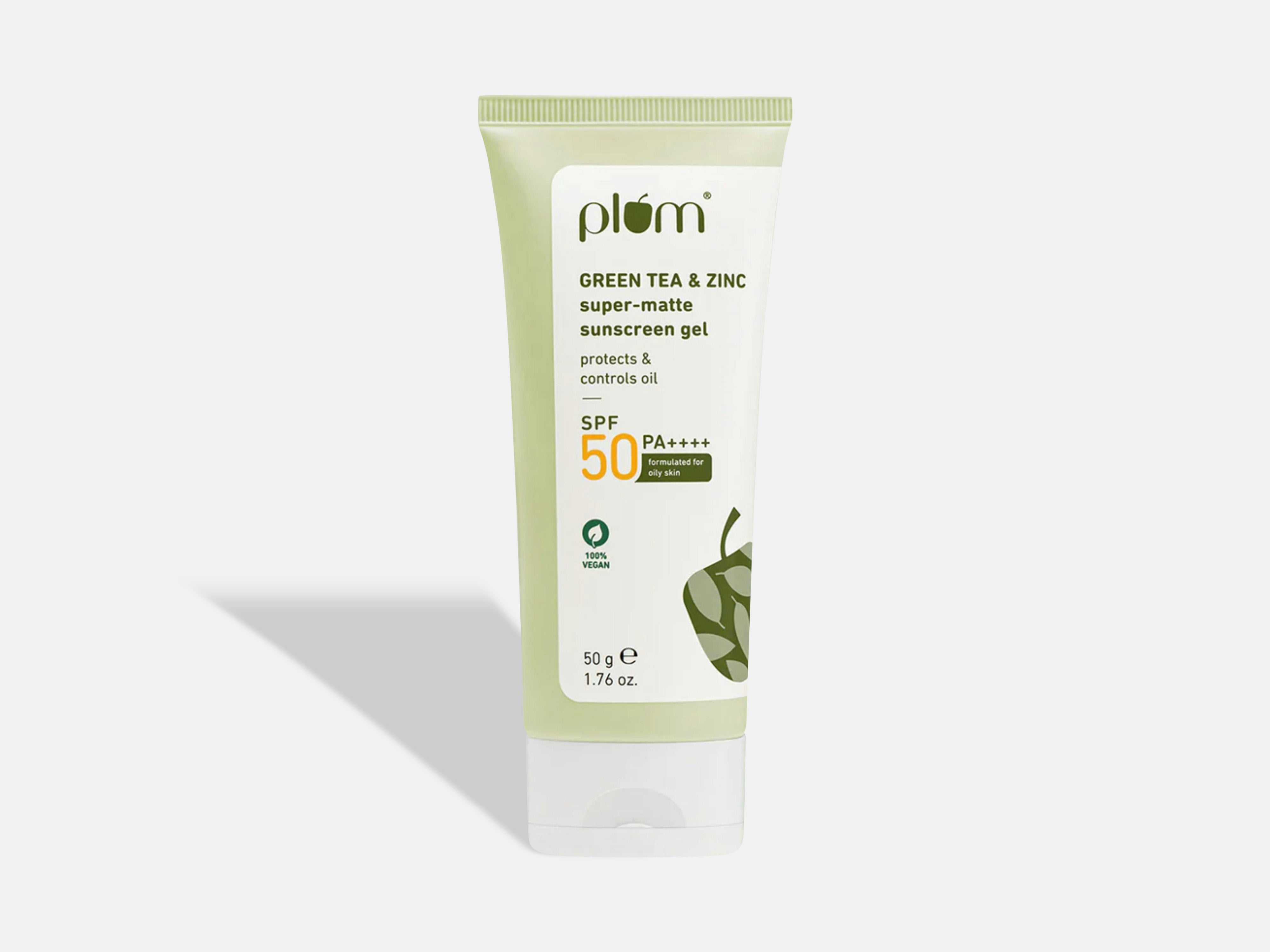 Green Tea & Zinc Super-Matte Sunscreen Gel