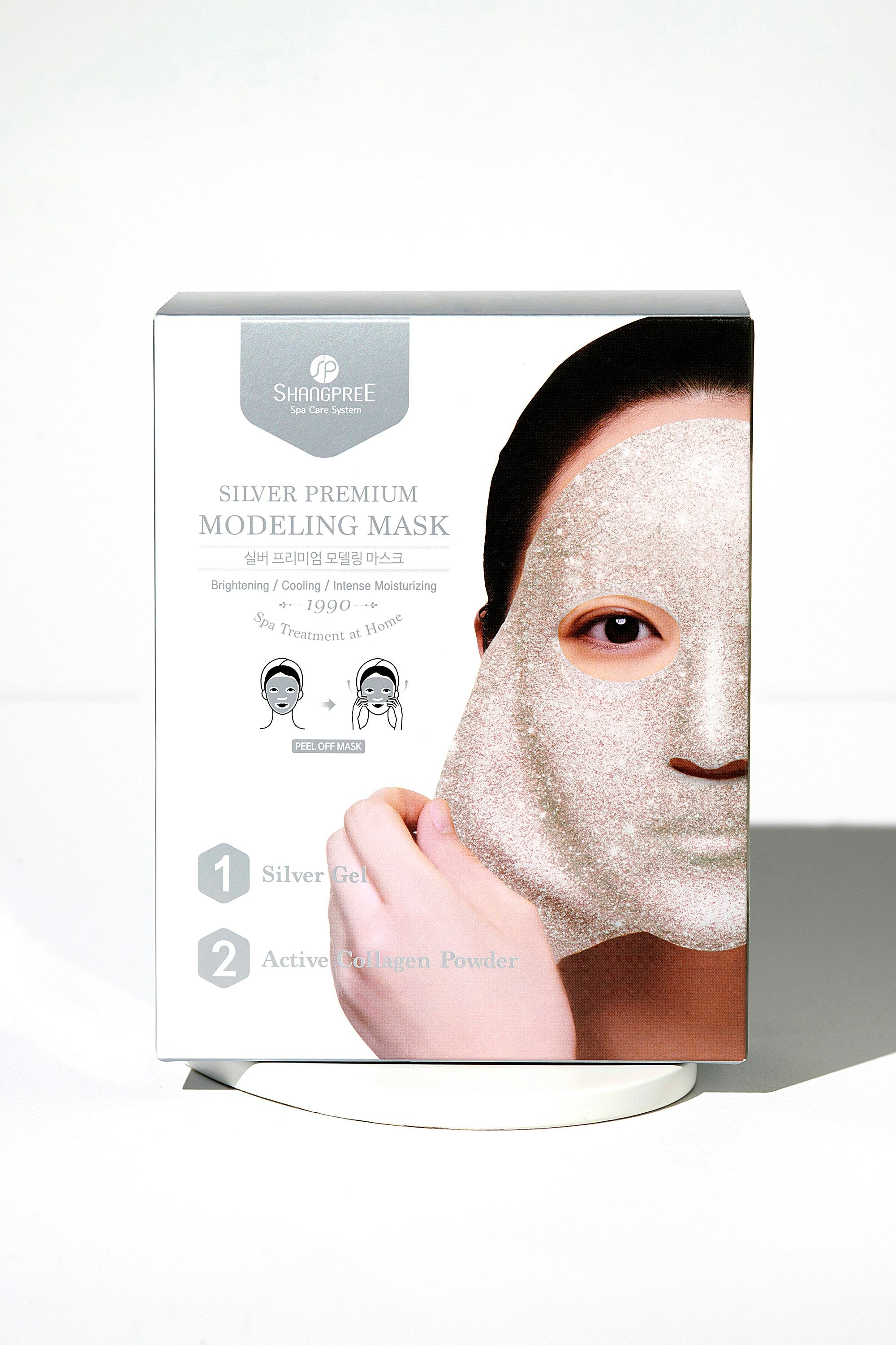 Silver Premium Modeling Mask