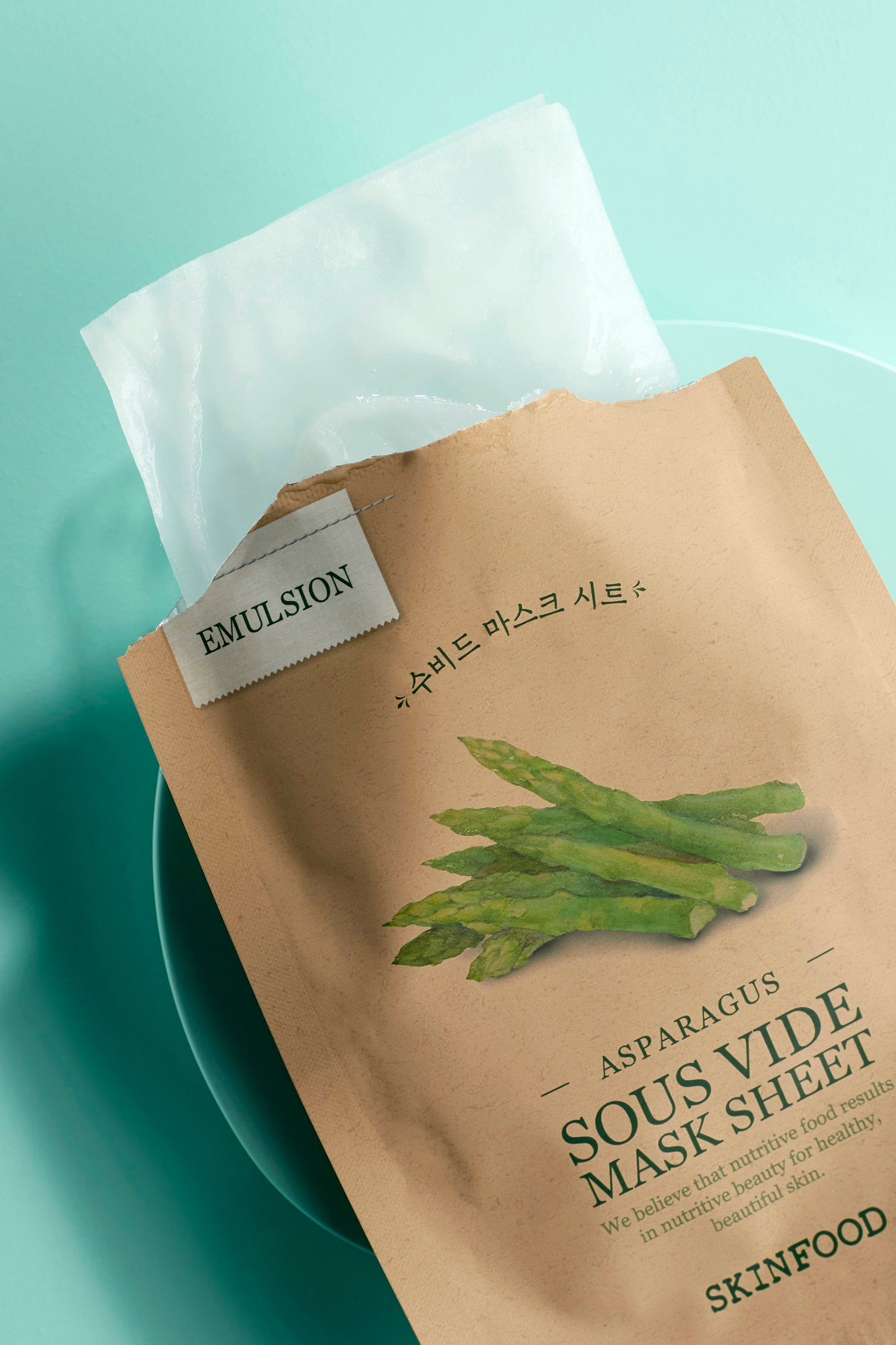 Asparagus Sous Vide Mask Sheet
