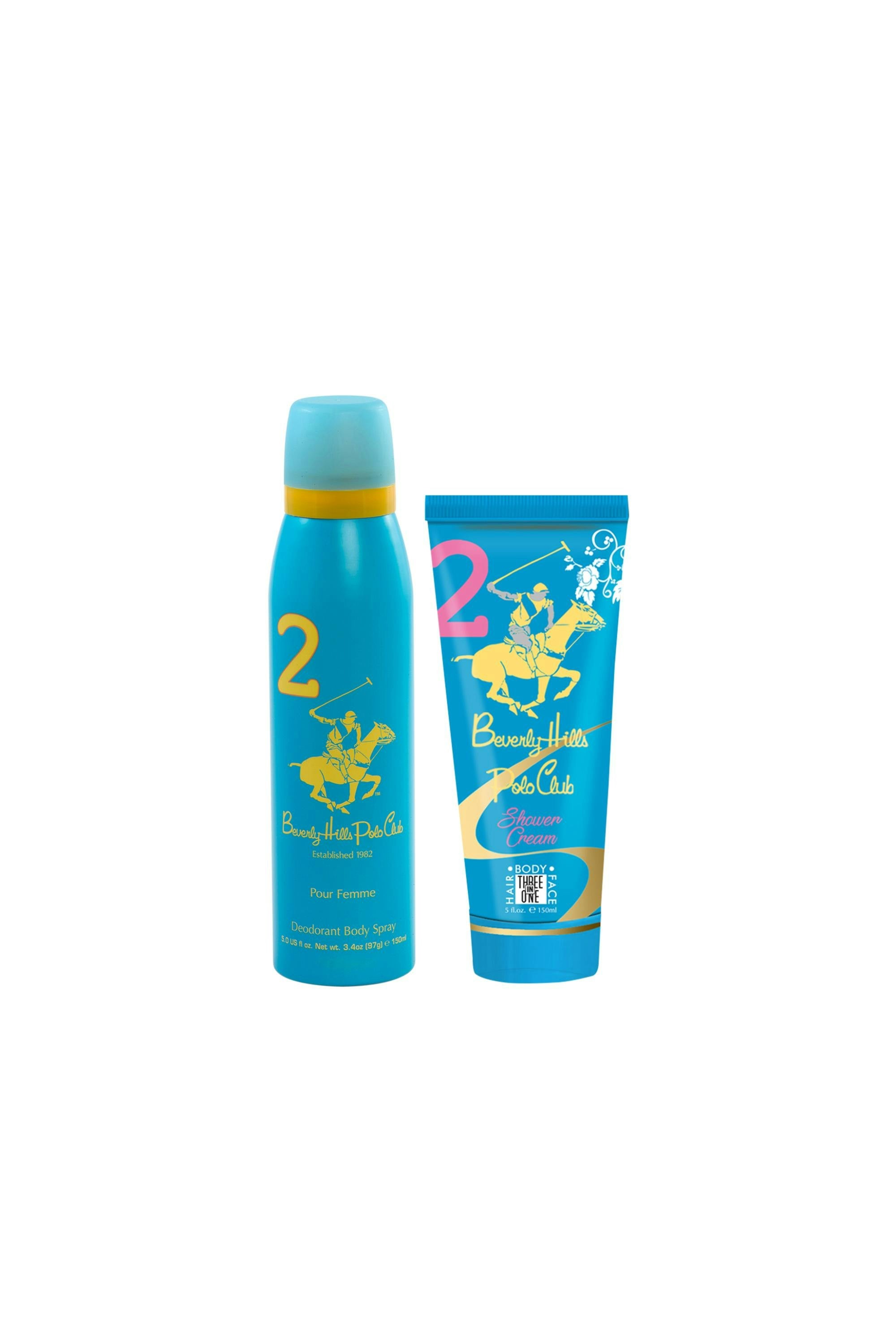 Gift Set No.2 Women's Body Mist 150 mL + Shower Cream 150 mL