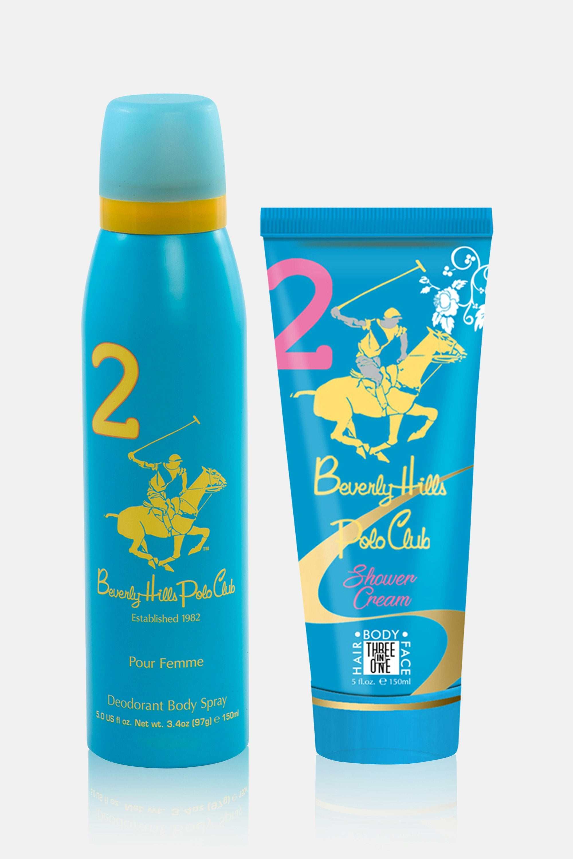Gift Set No.2 Women's Body Mist 150 mL + Shower Cream 150 mL