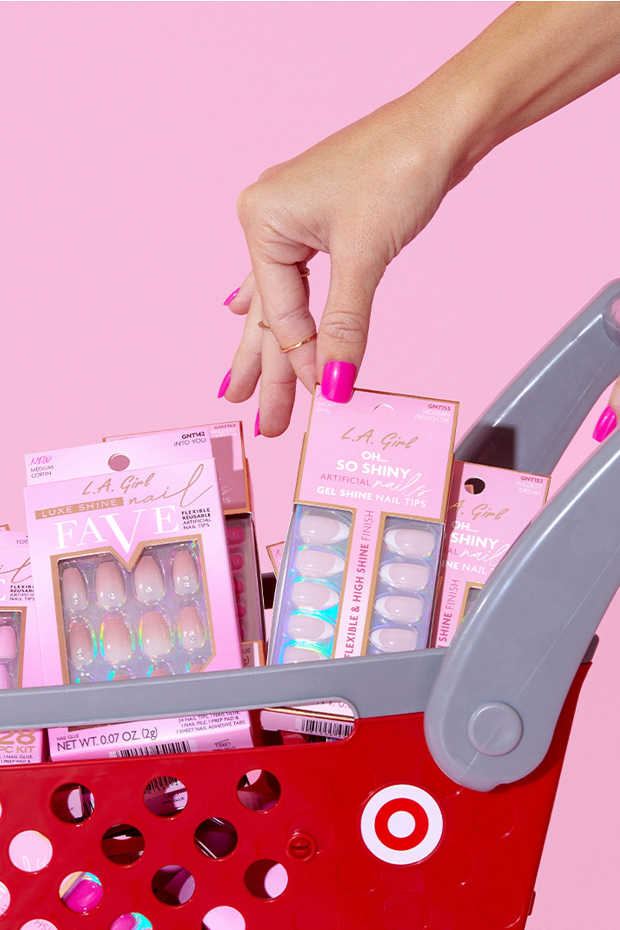 Oh So Shiny Artificial Nail Tips, Cloud
  Nine