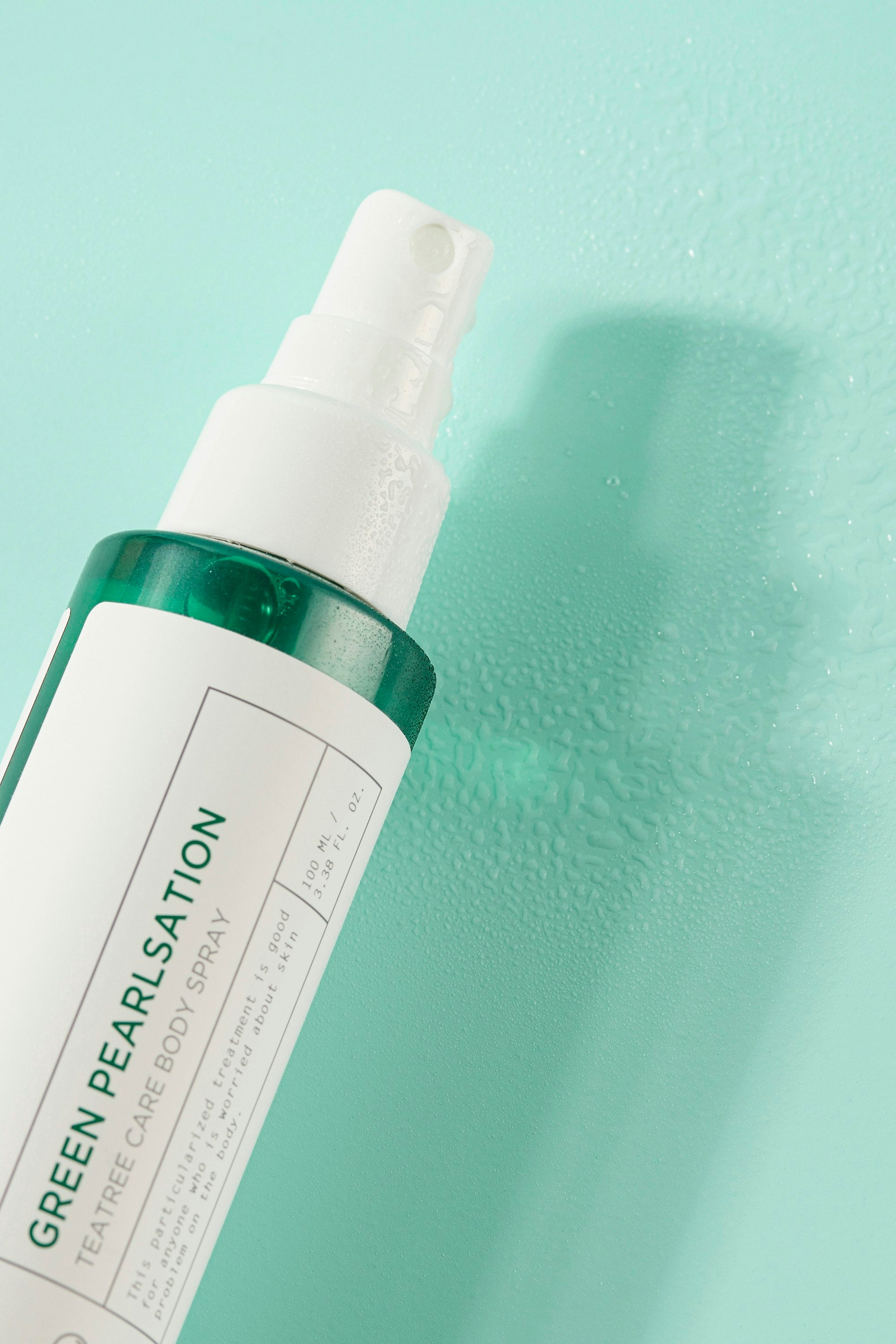 Green Pearlsation Tea Tree Care Body Spray