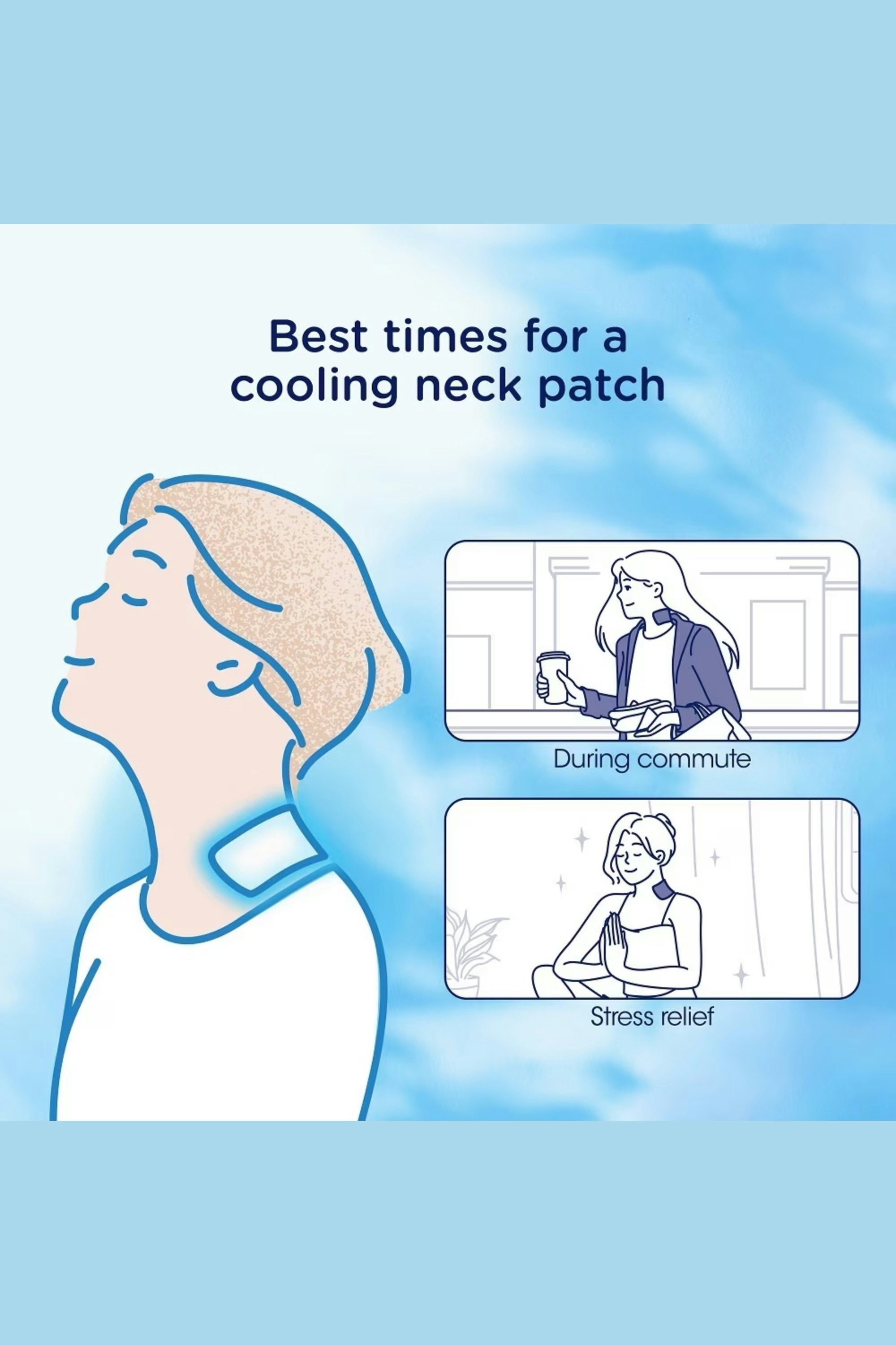 Megrhythm Cool Neck Patch