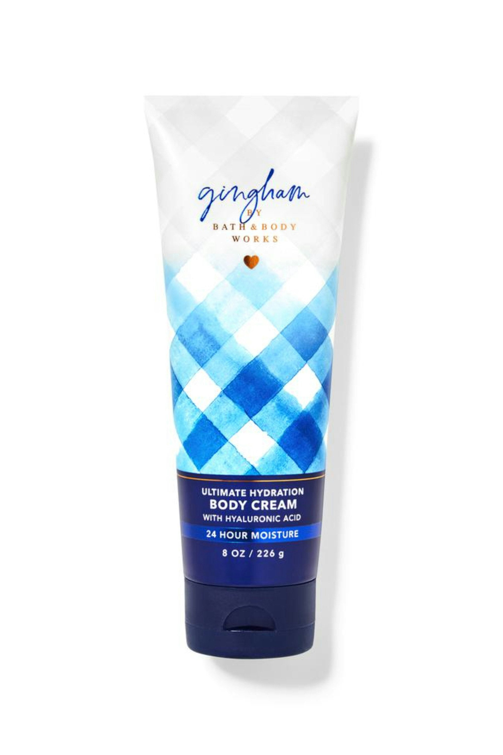 Gingham Blue-Body Cream