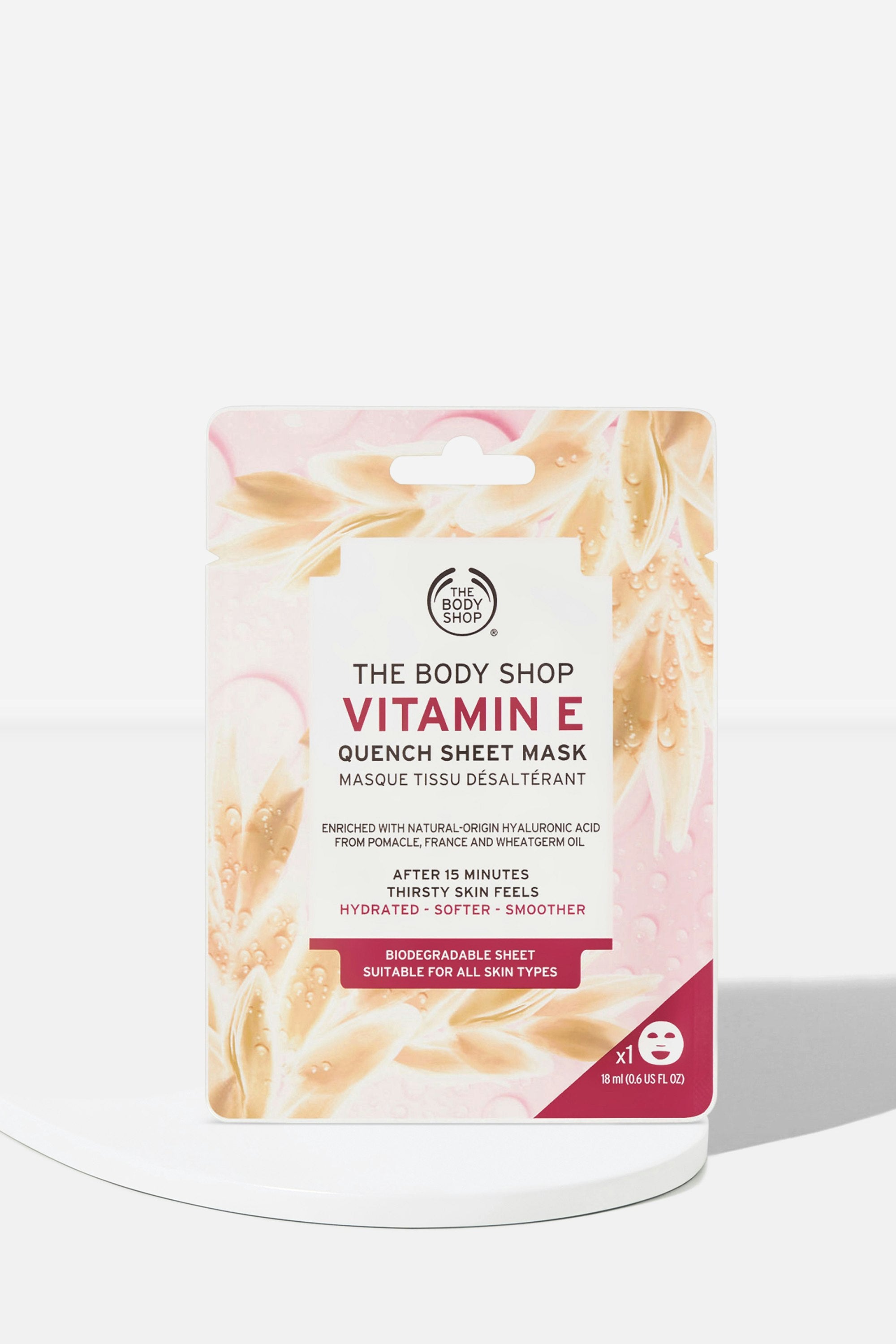 Vitamin E Quench Sheet Mask