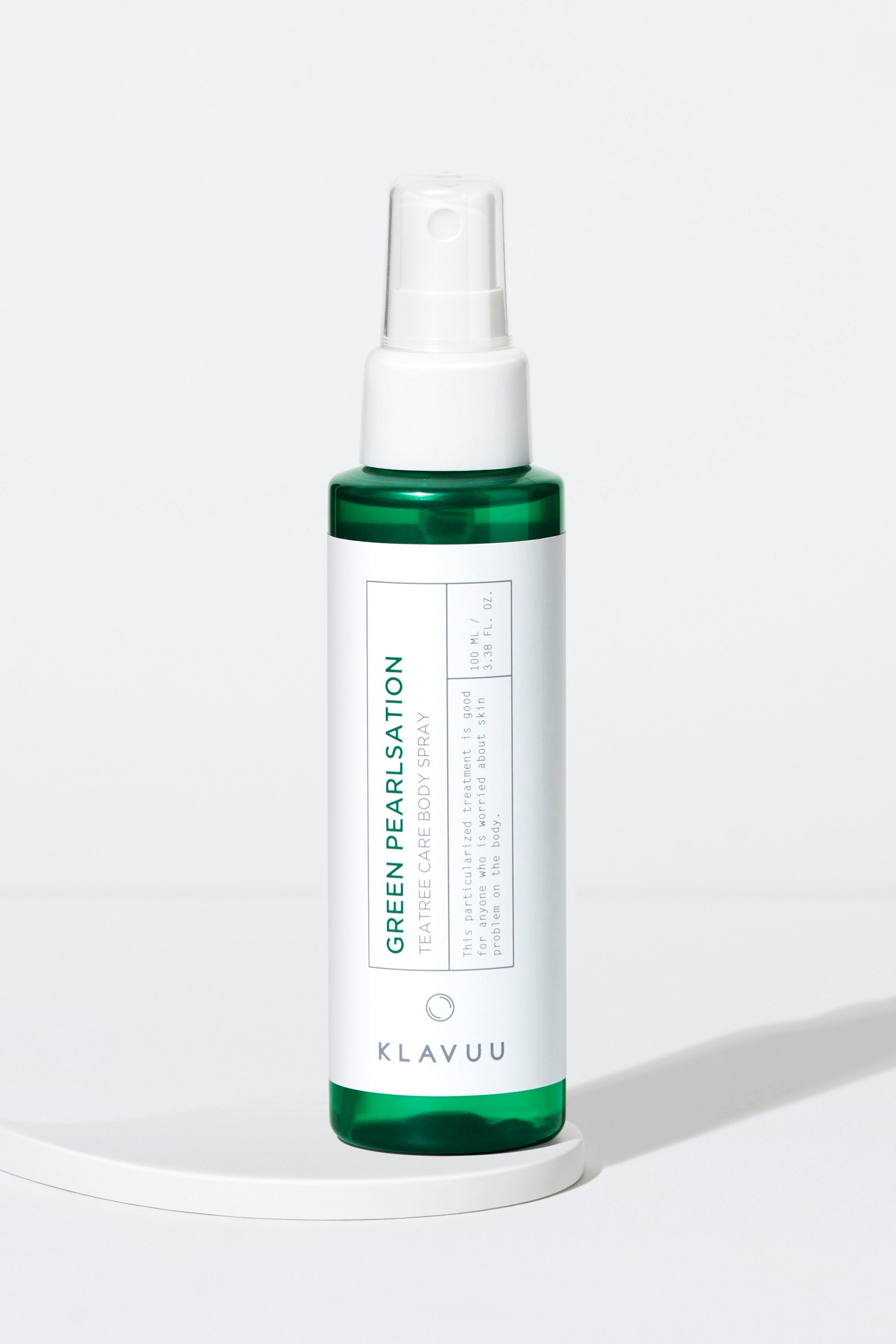 Green Pearlsation Tea Tree Care Body Spray
