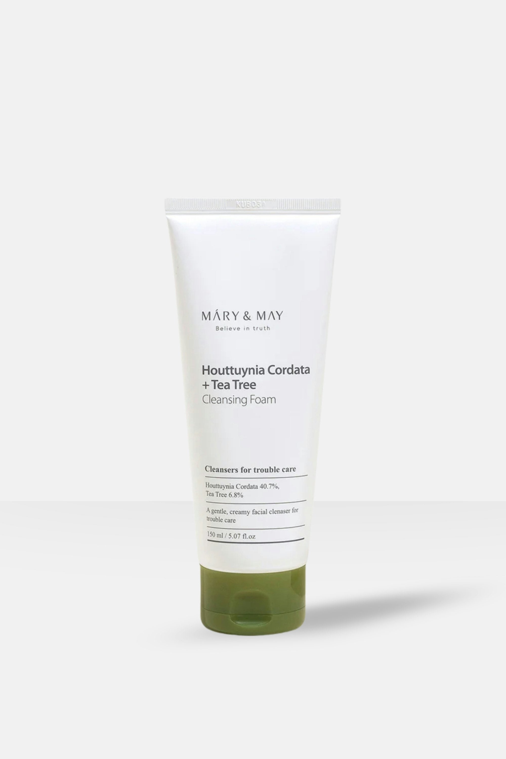 Houttuynia Cordata + Tea Tree Cleansing Foam