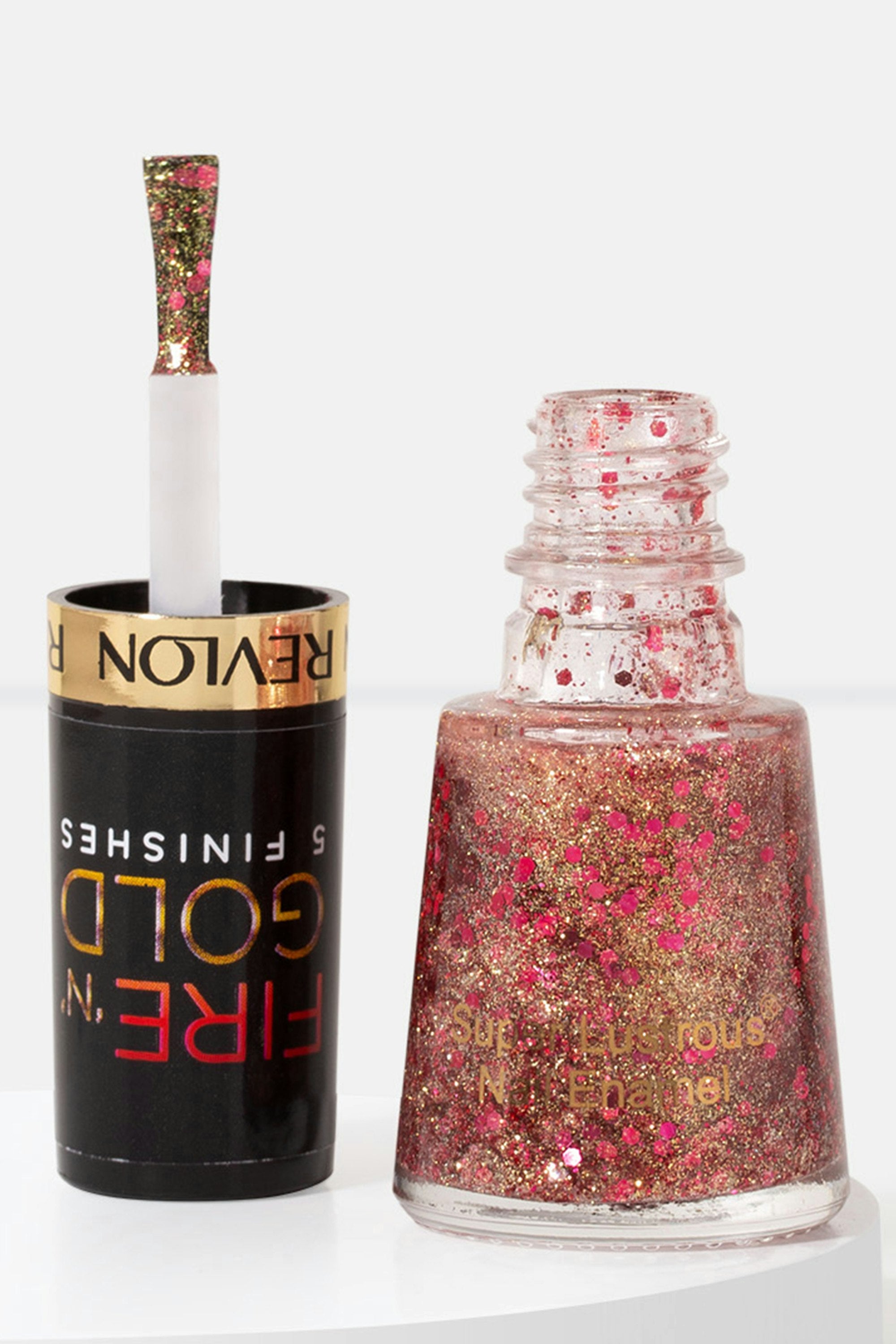 Fire 'N' Gold Nail Enamel